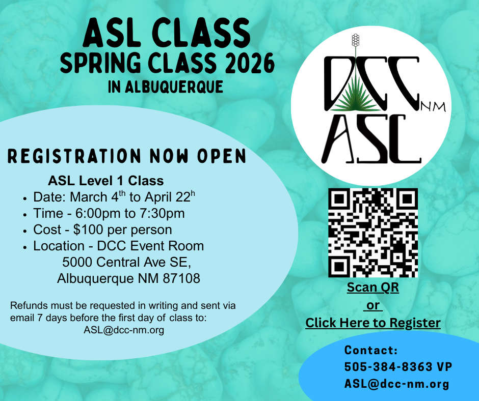 Campaign cover image for SPRING 2026 ASL Class Registration