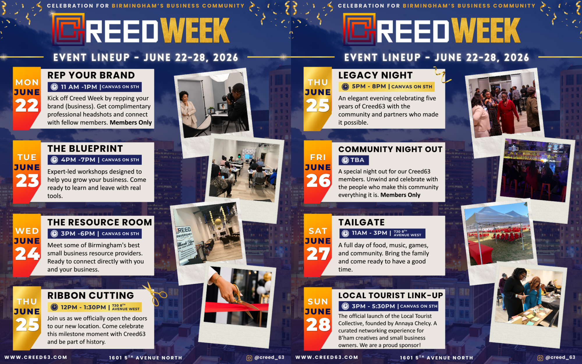 Campaign cover for CREED Week 2026