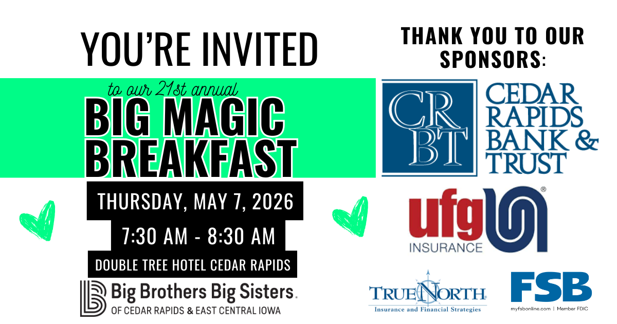 Campaign cover image for Big Magic Breakfast 2026