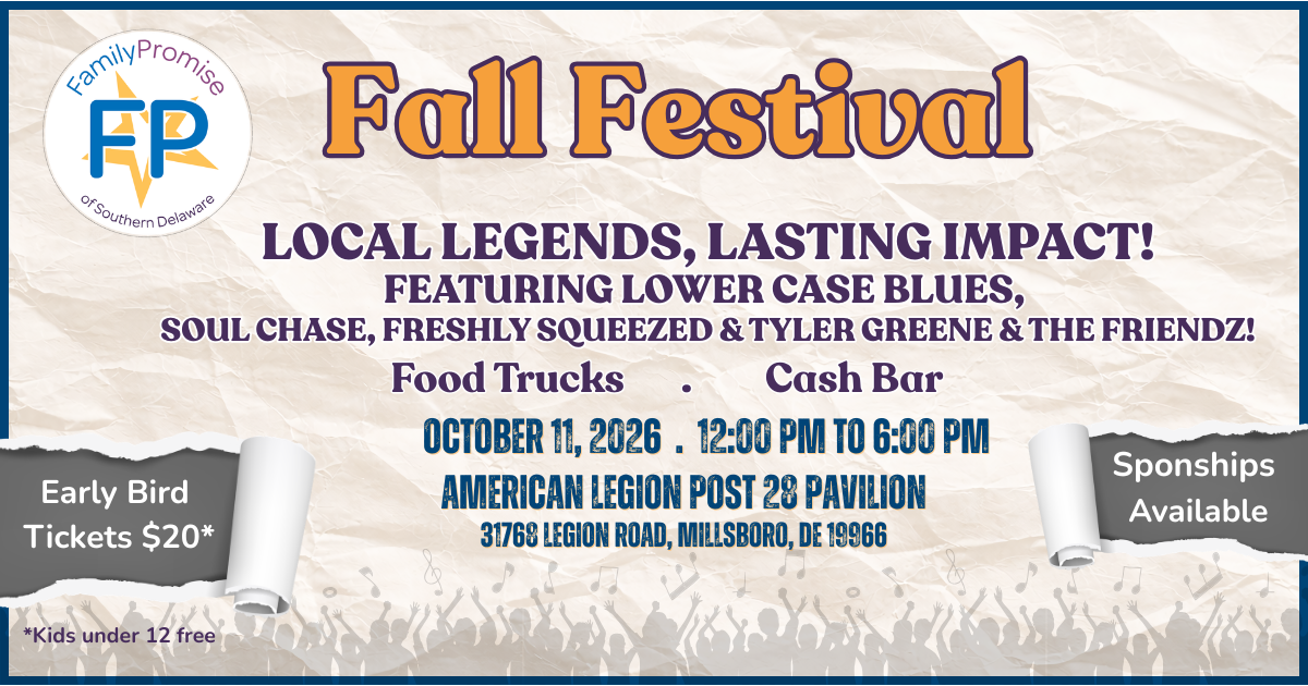 Campaign cover image for 3rd Annual Family Promise Fall Festival