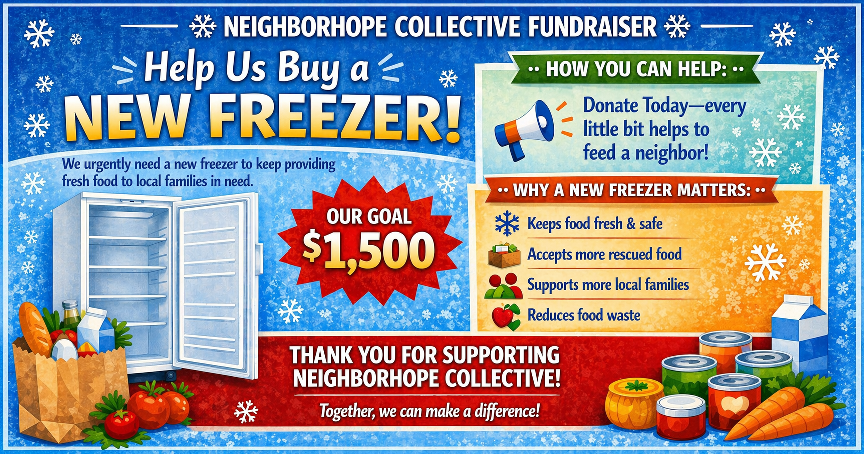 Campaign cover image for Freeze Out Hunger NT
