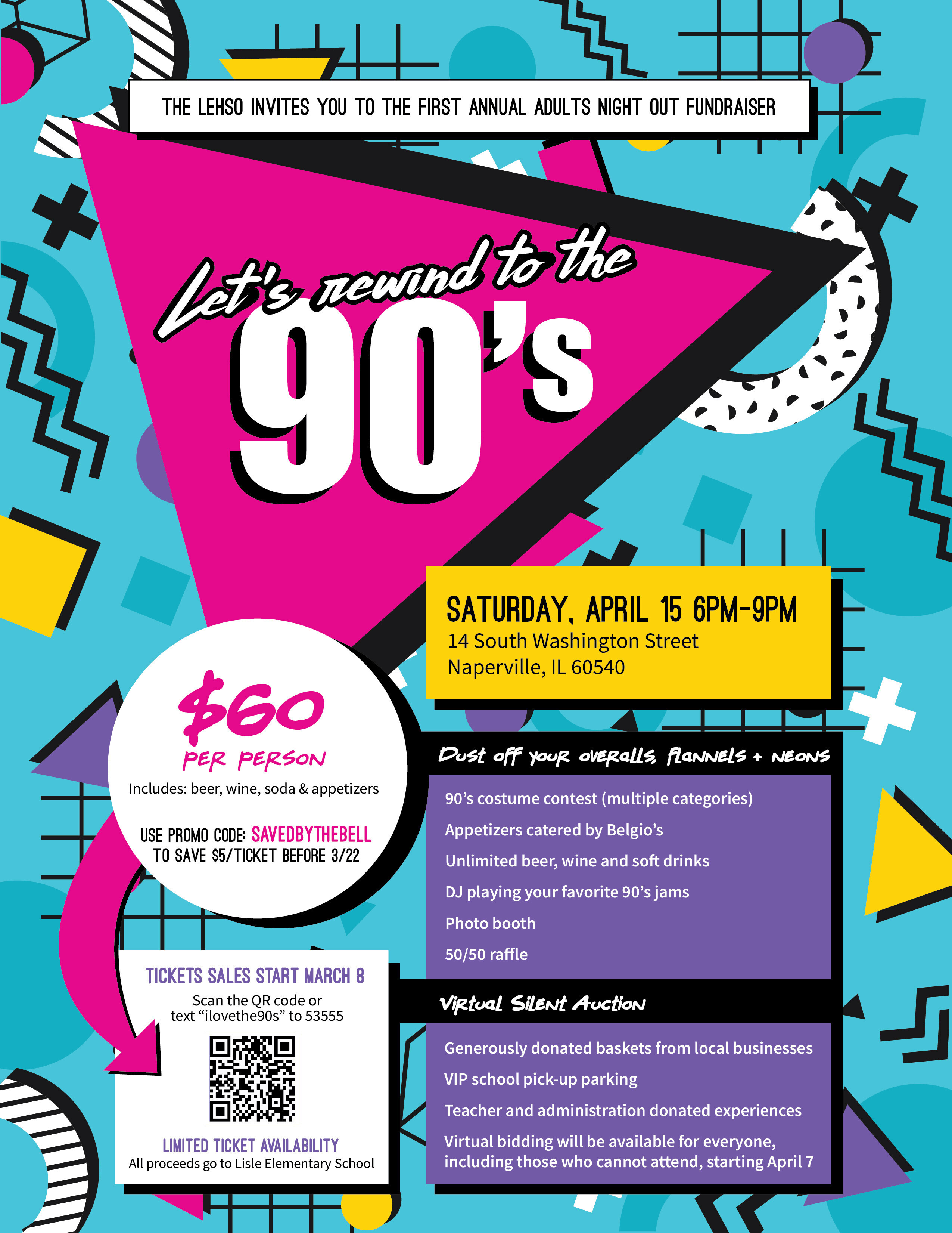 Campaign cover image for LEHSO - Adult Night Out Fundraiser 2023