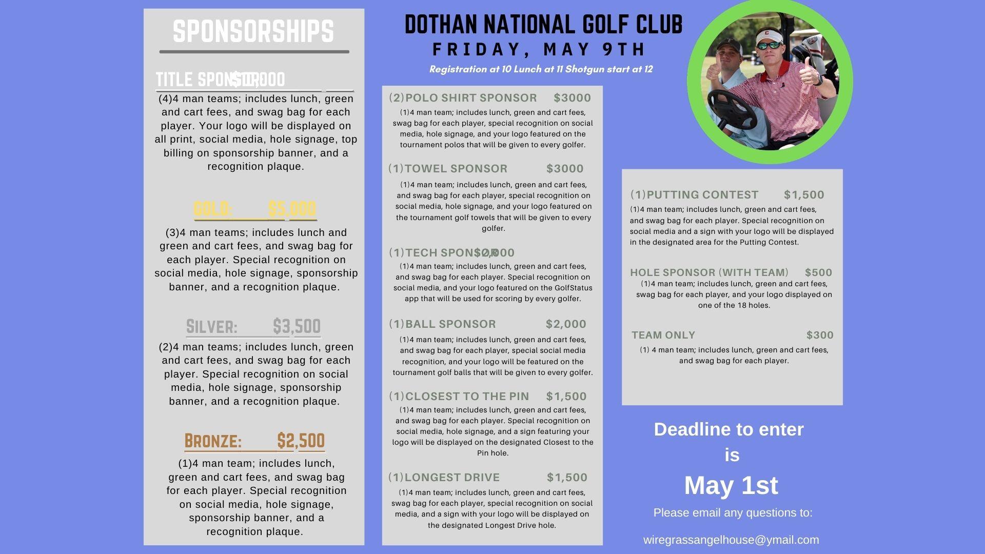 Campaign cover image for 2025 Charity Golf Tournament