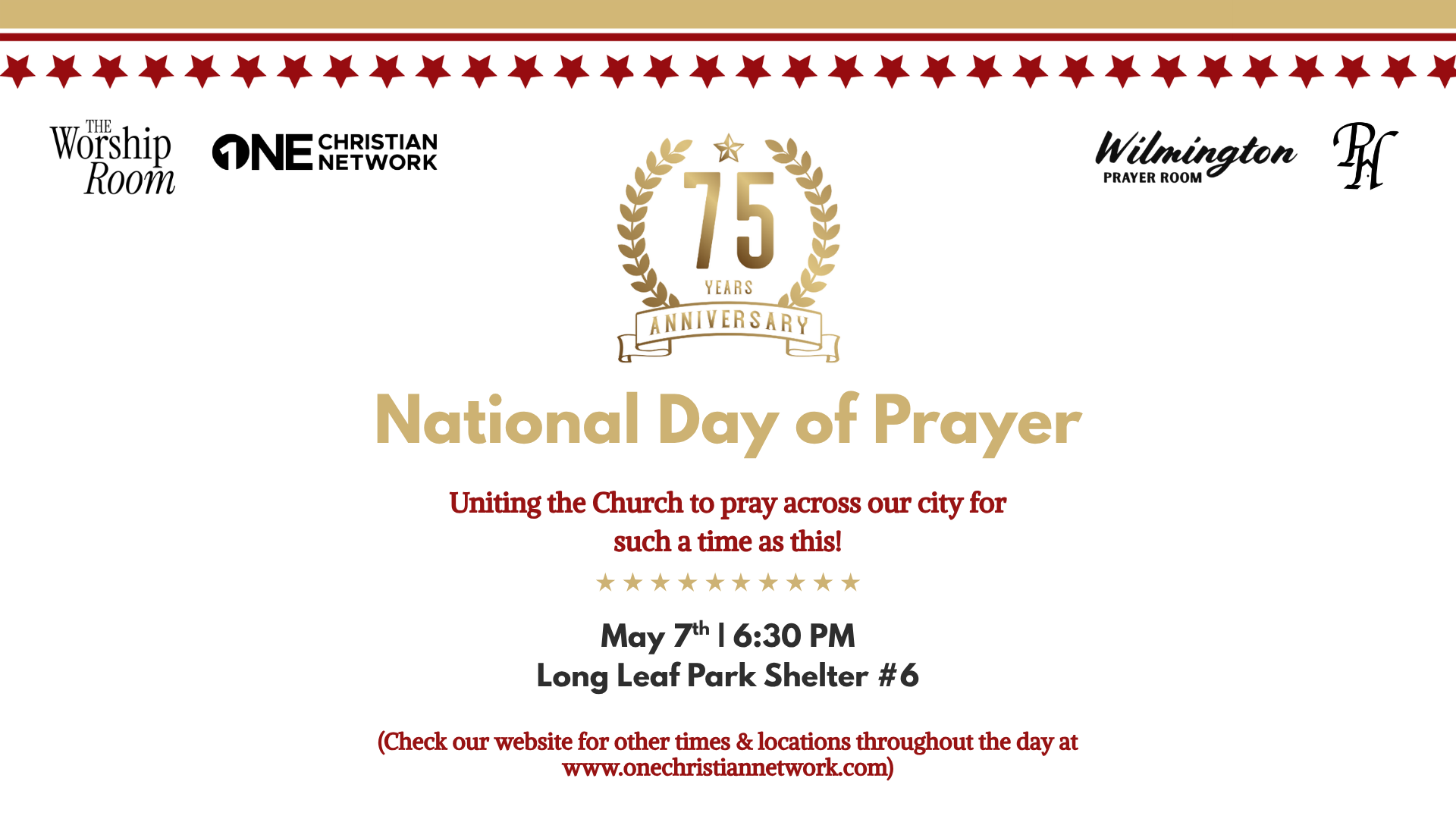 Campaign cover image for National Day of Prayer