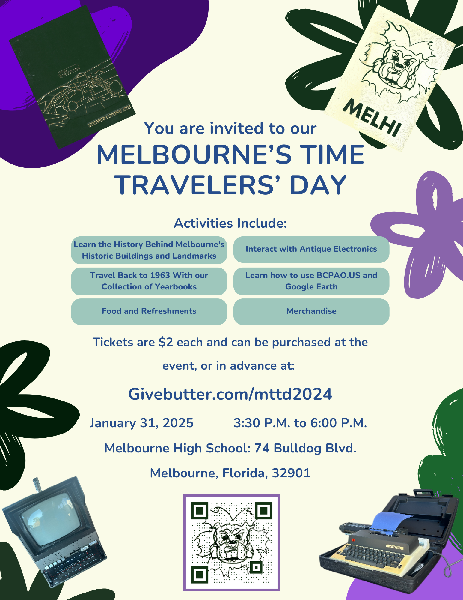 Campaign cover image for Melbourne's Time Travelers' Day (2024 Rescheduled)