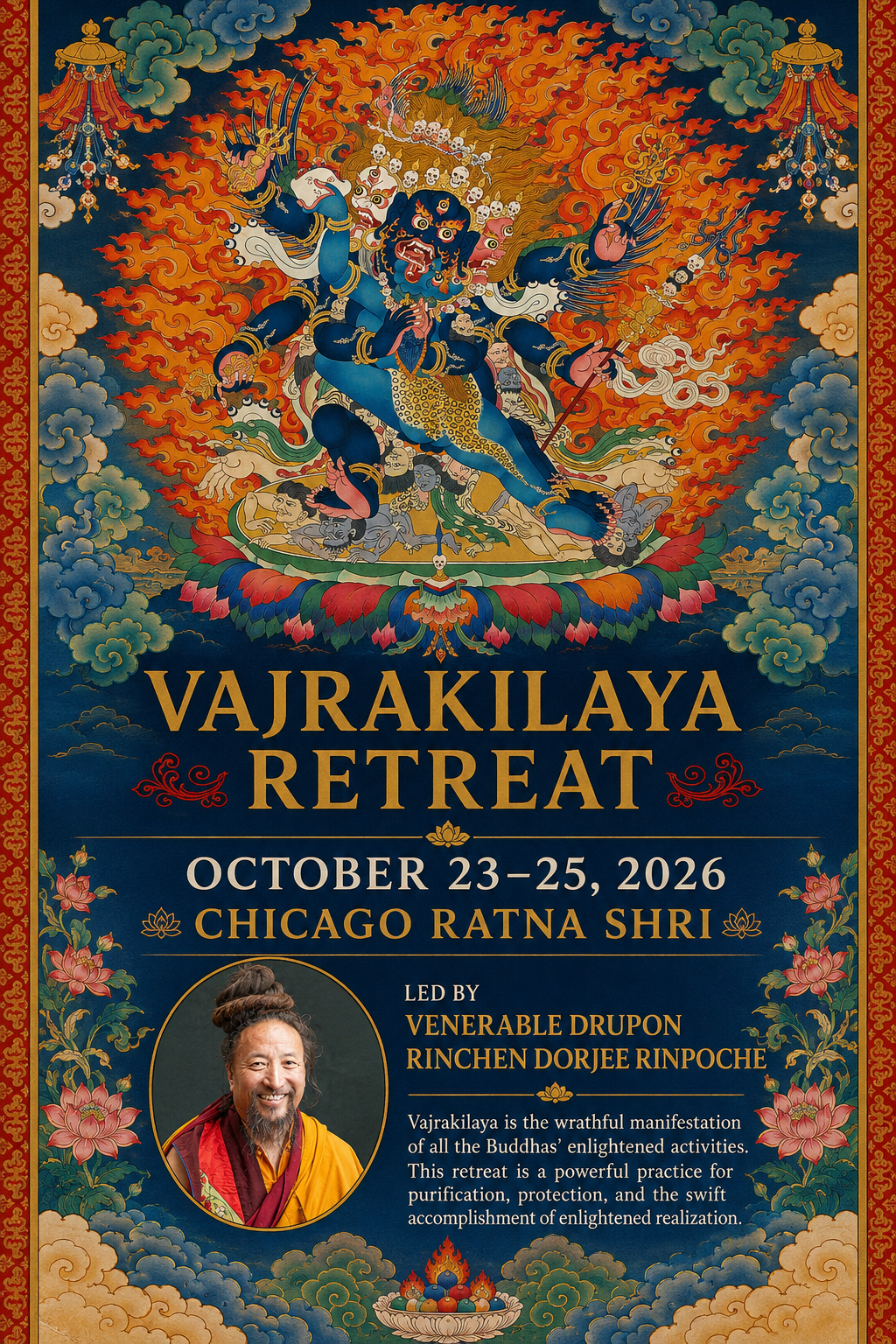 Campaign cover image for Vajrakilaya Retreat