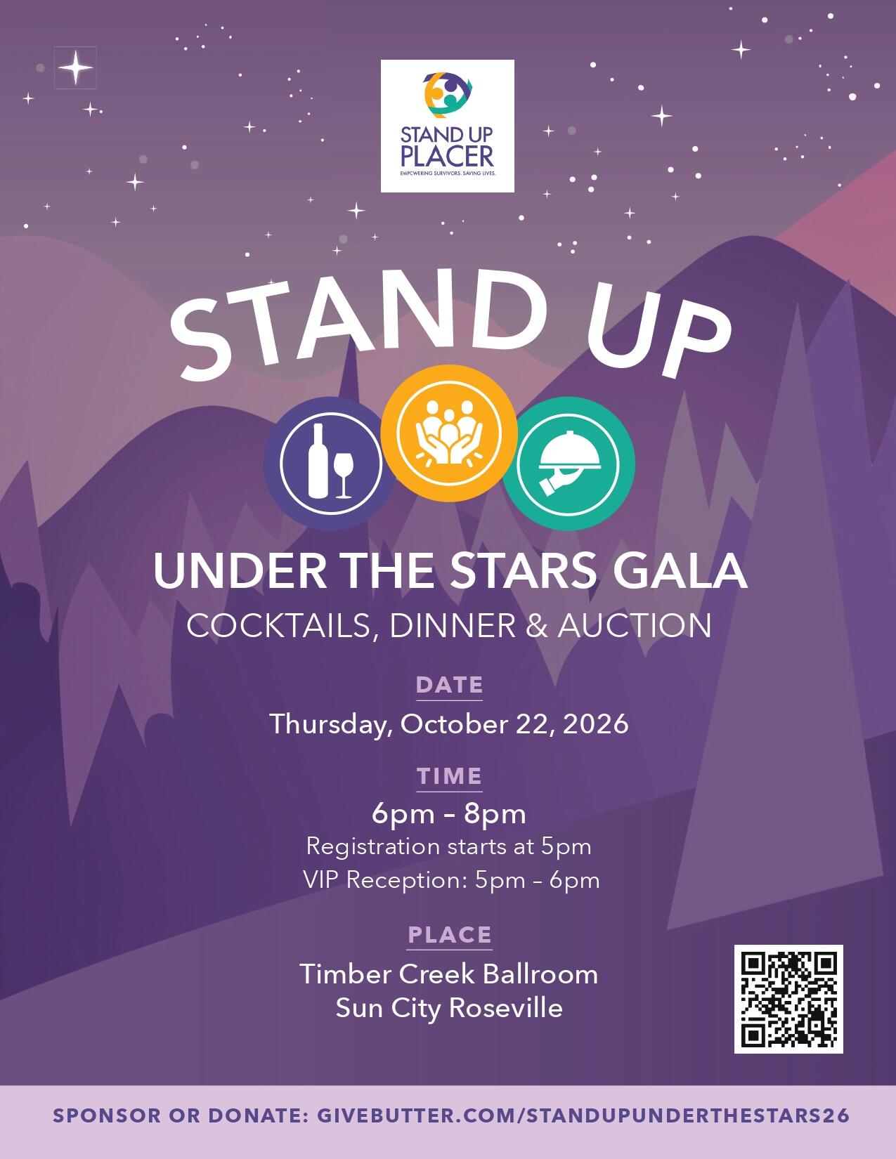 Campaign cover image for 2026 Stand Up Under the Stars Gala
