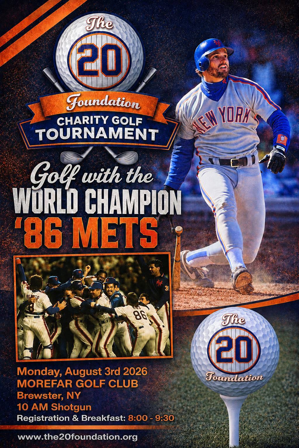 Campaign cover image for The 20 Foundation Golf Tournament