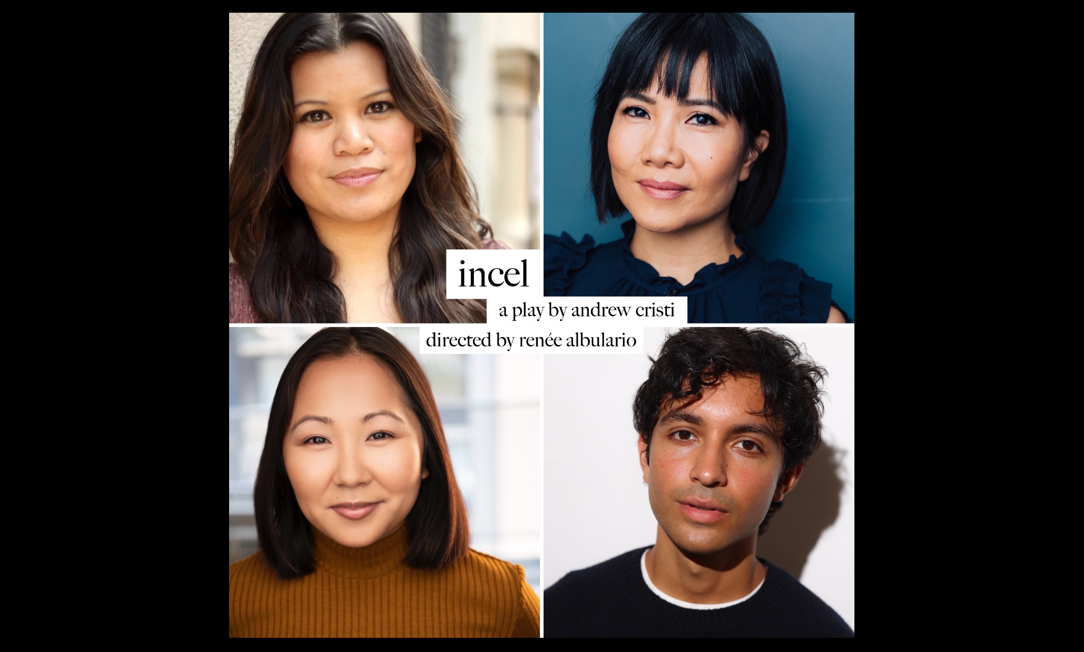 Campaign cover image for INCEL a play by Andrew Cristi