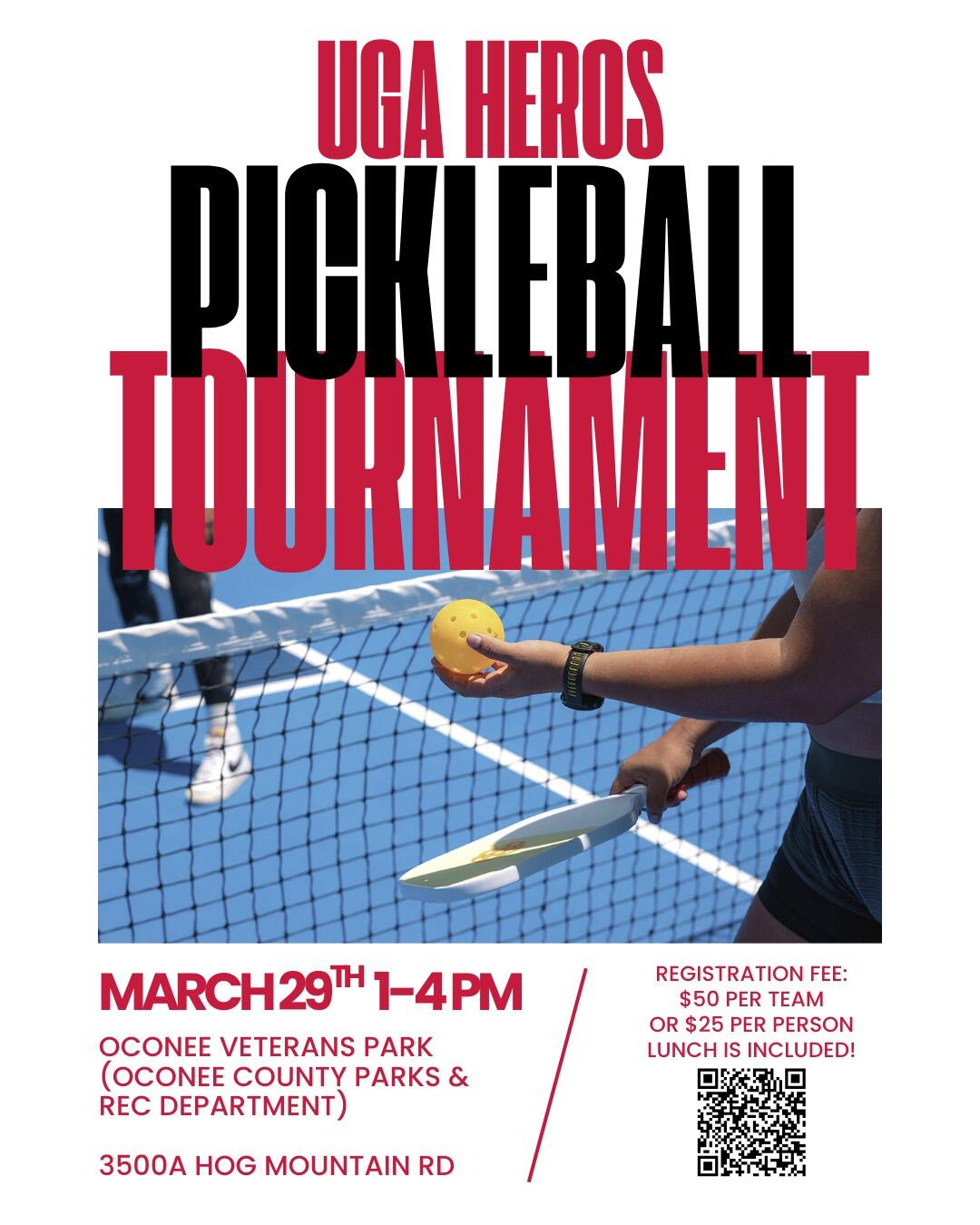 Campaign cover image for 2026 UGA HEROs Pickleball Tournament
