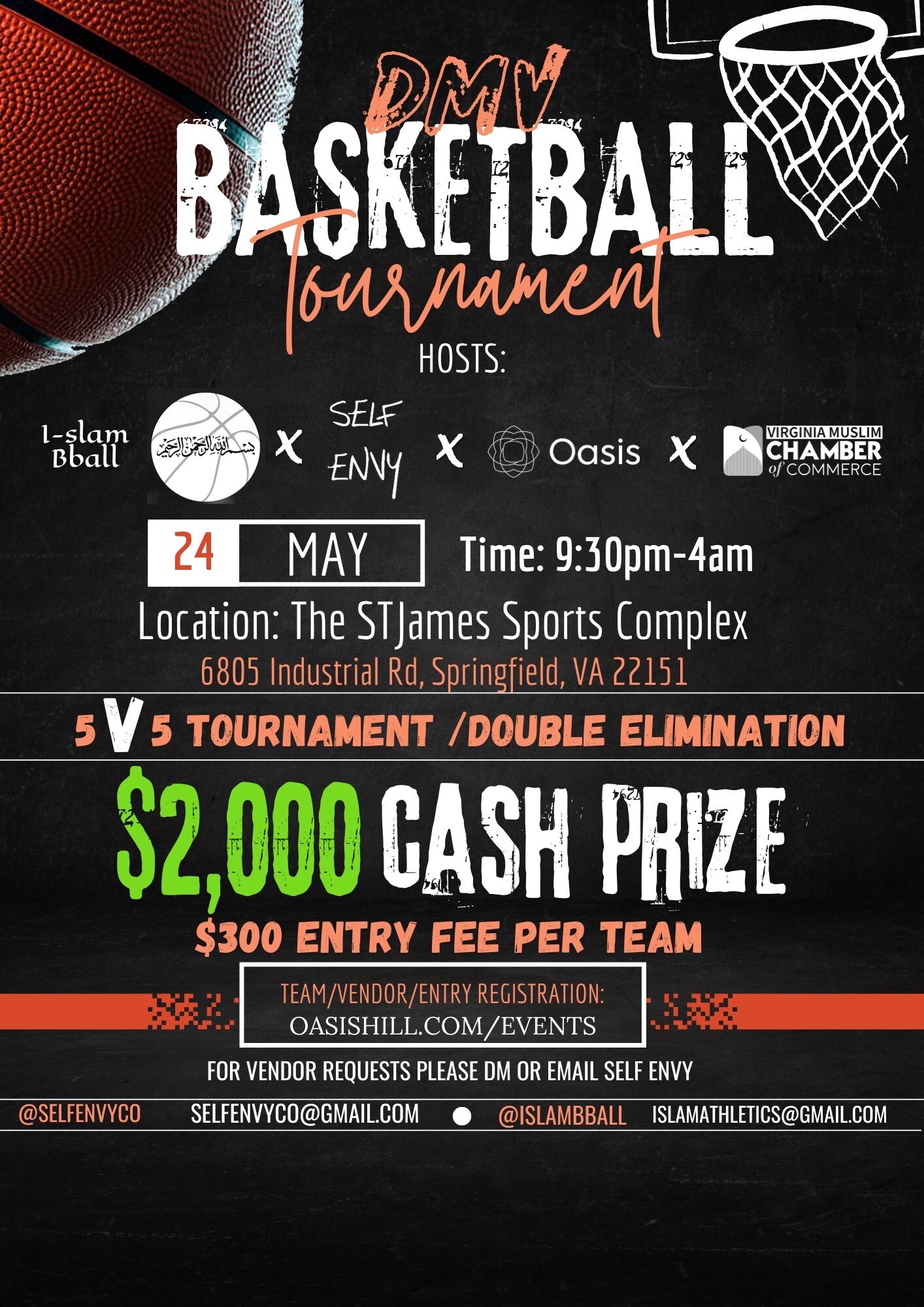 Campaign cover image for DMV BASKETBALL TOURNEY