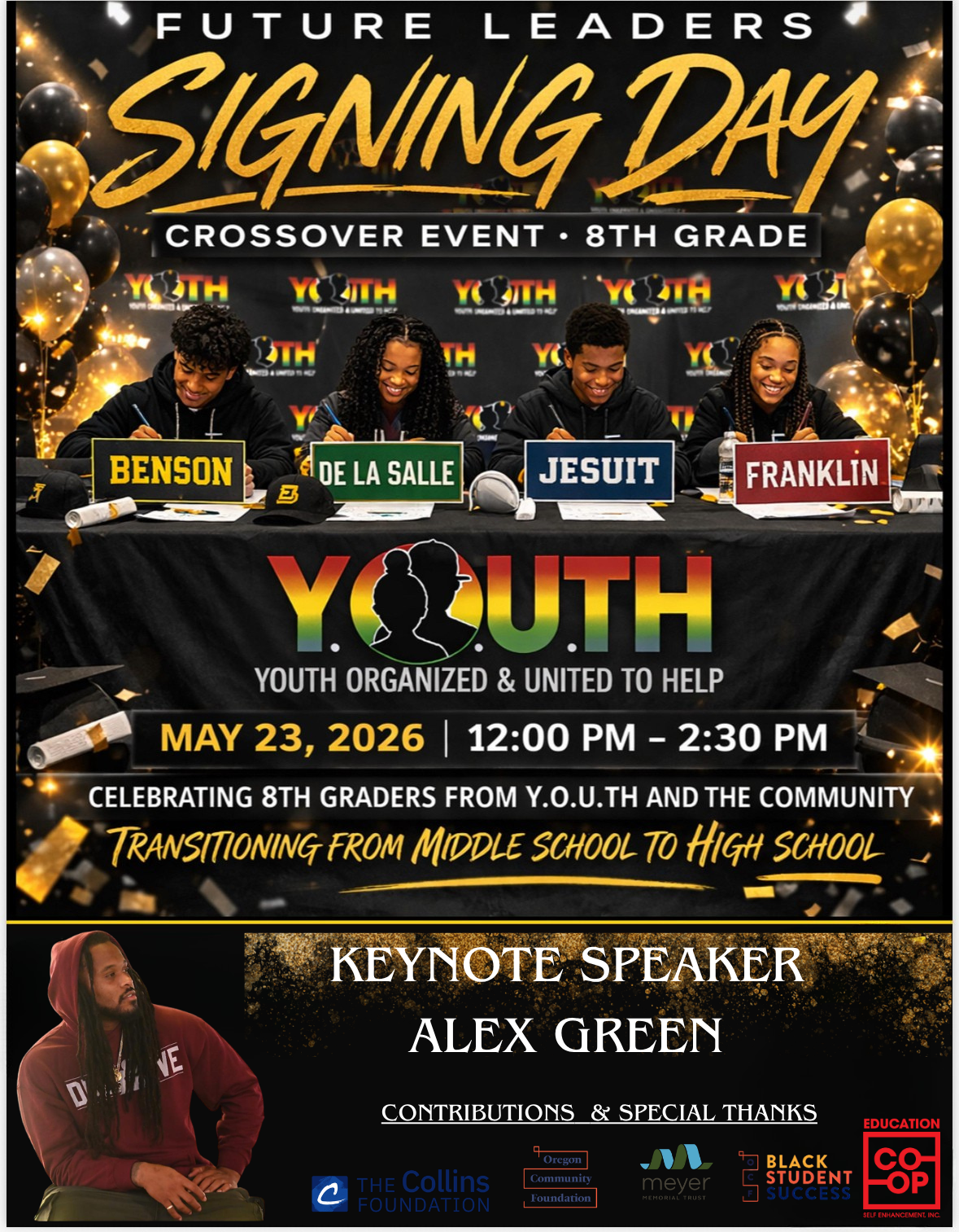 Campaign cover image for Future Leaders Cross Over Signing Day Tickets