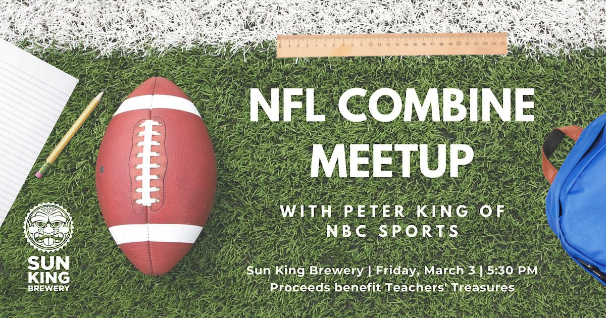 Campaign cover image for NFL Combine Meetup with Peter King