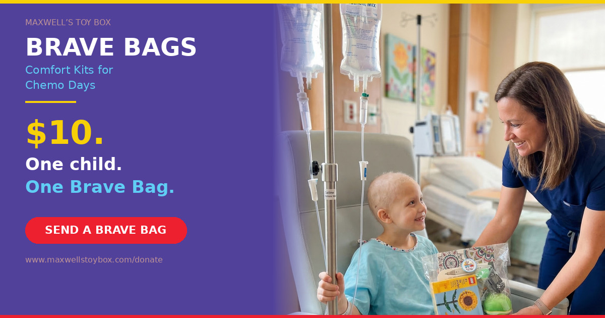Campaign cover image for Send a Brave Bag to a Child on Chemo Day
