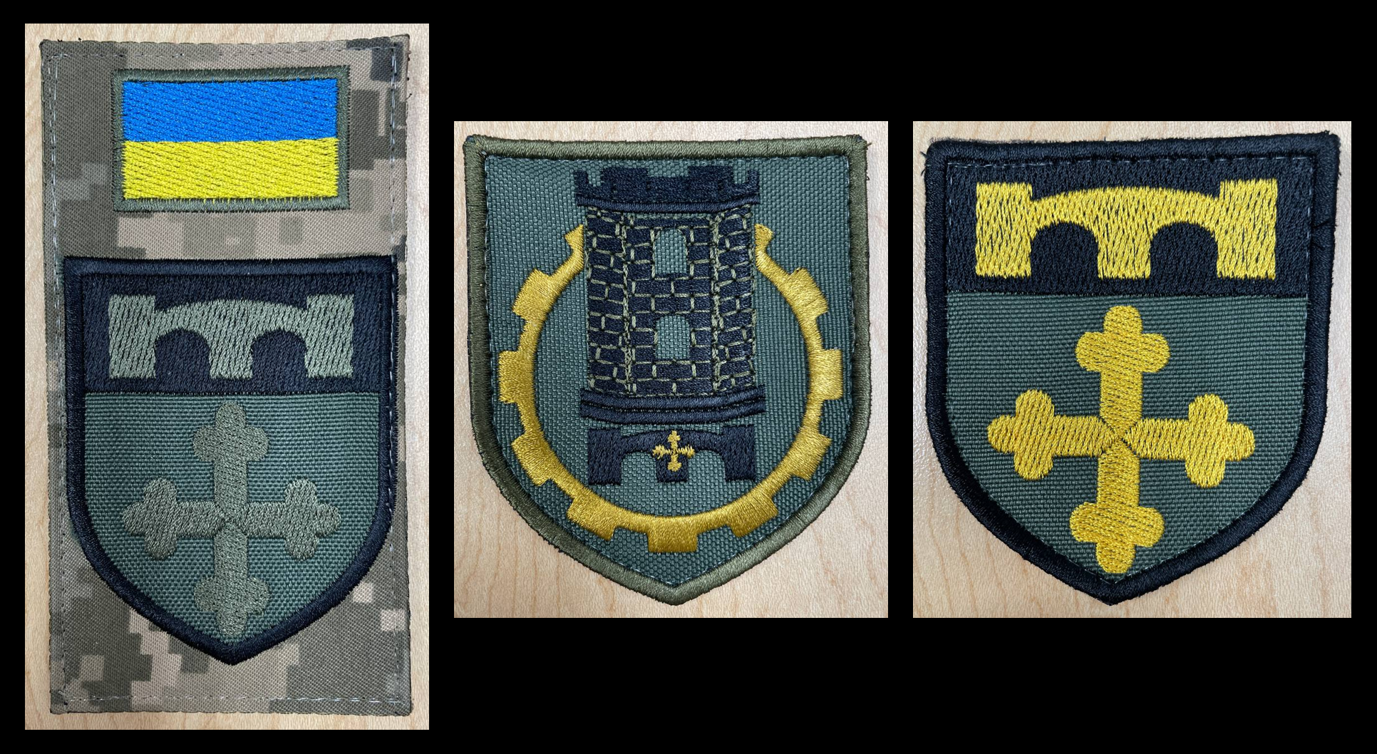 Campaign cover image for $2 Tuesday Raffle: Three patches from the 91st Separate Okhtyrka Support Regiment