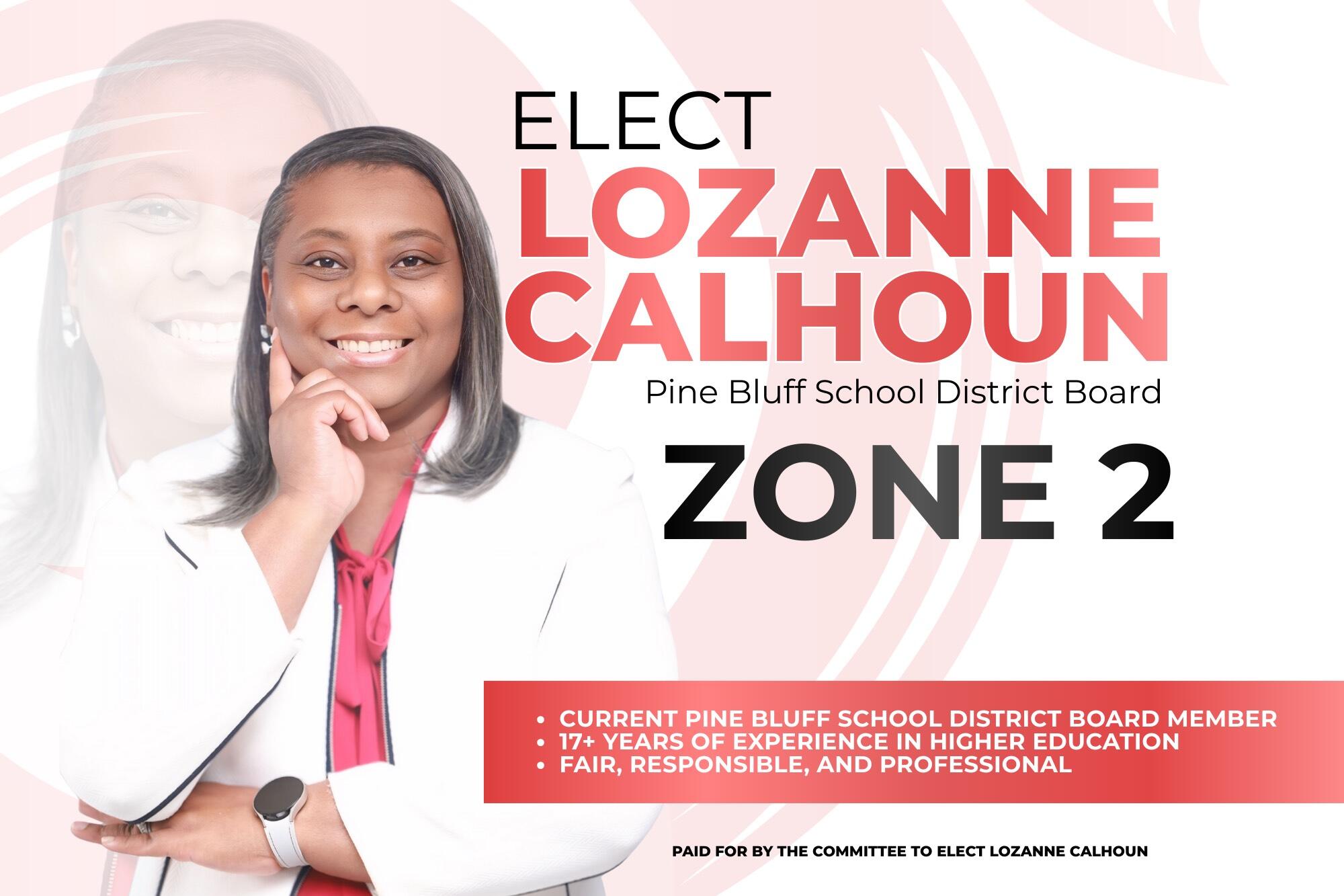 Campaign cover image for LozAnne Calhoun for PBSD School Board ZONE 2