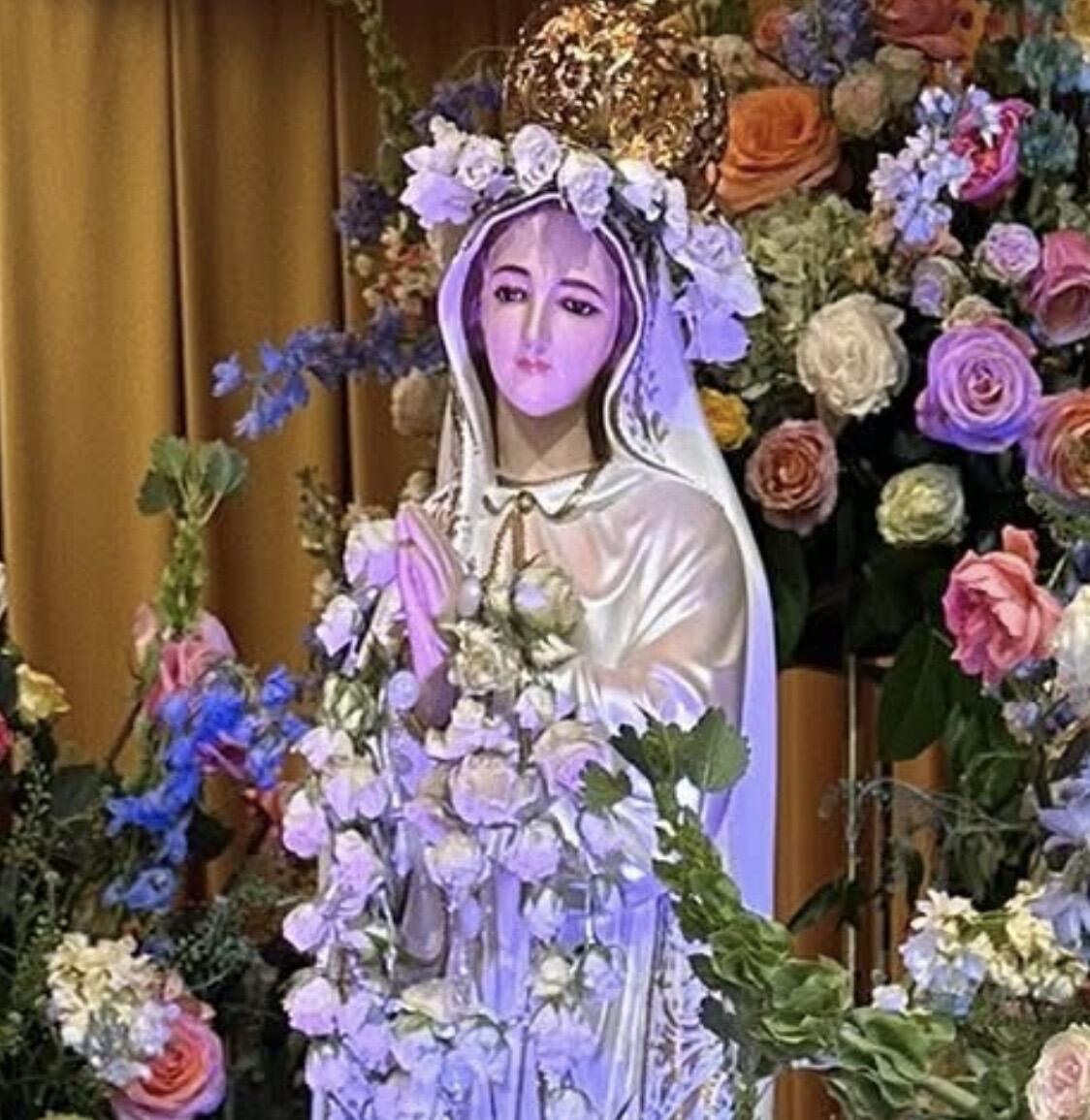Flowers for Our Lady, Jeff Cavins retreat