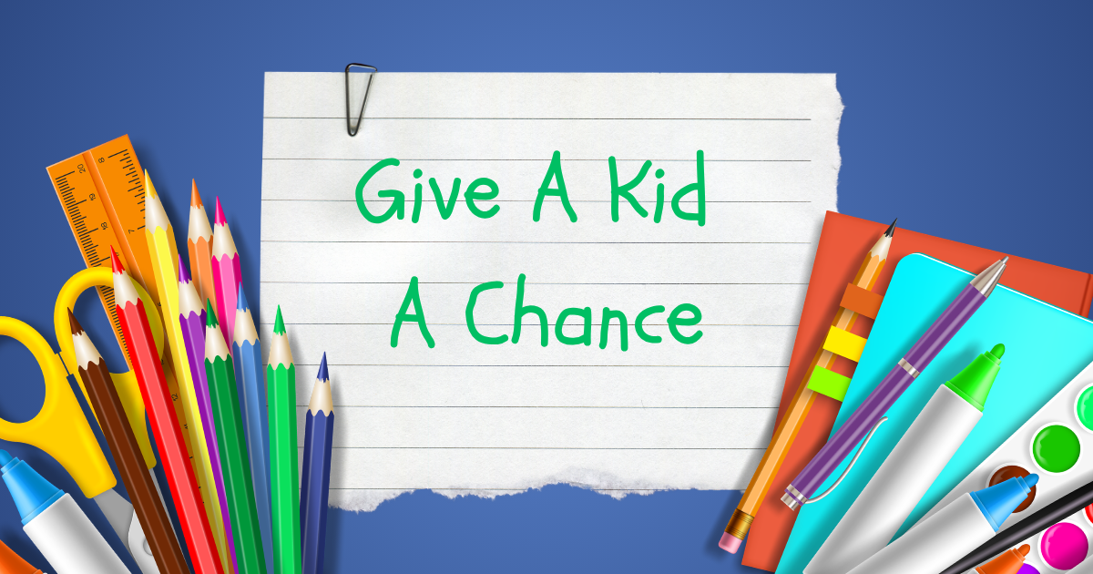 Campaign cover image for Give A Kid A Chance