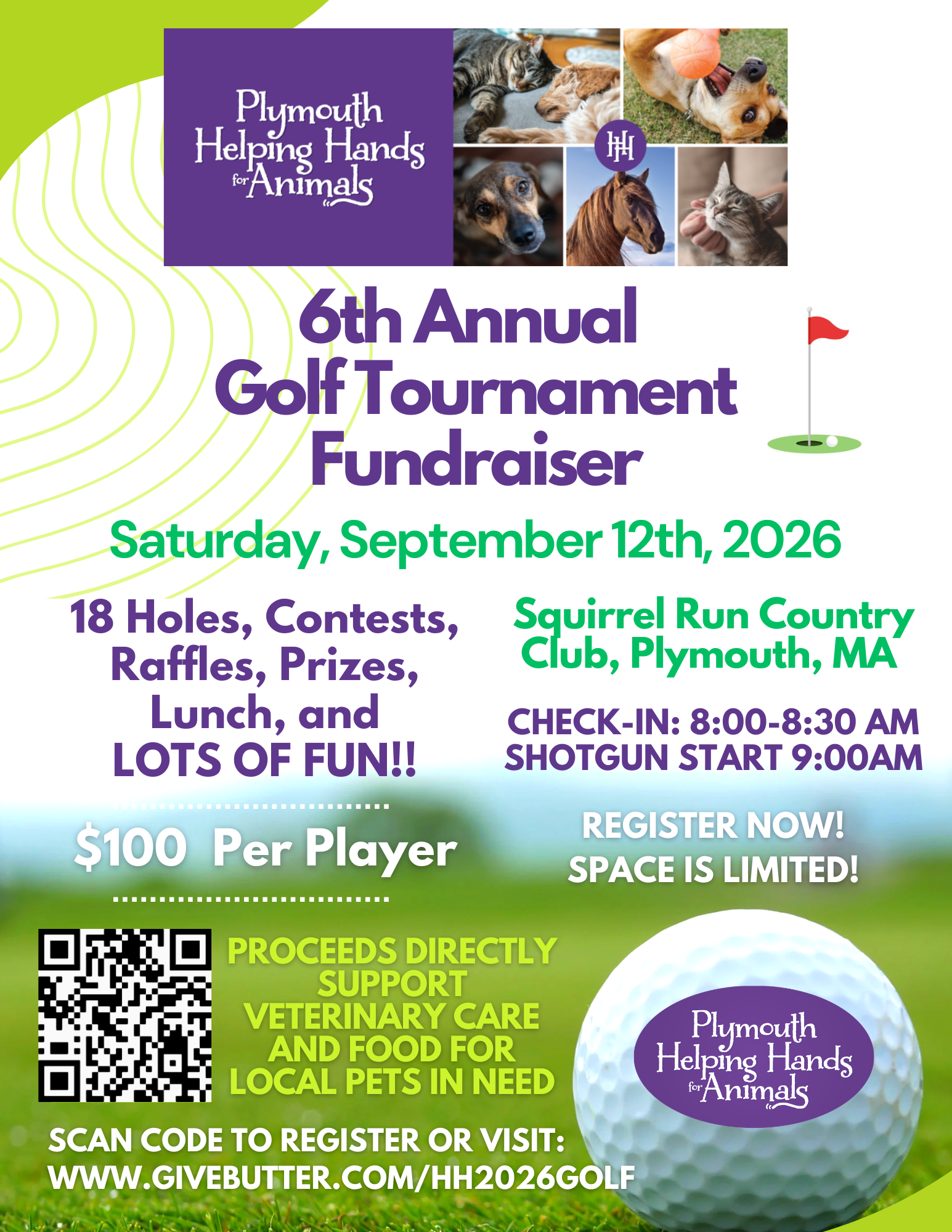 Campaign cover image for 6th ANNUAL HELPING HANDS GOLF TOURNAMENT