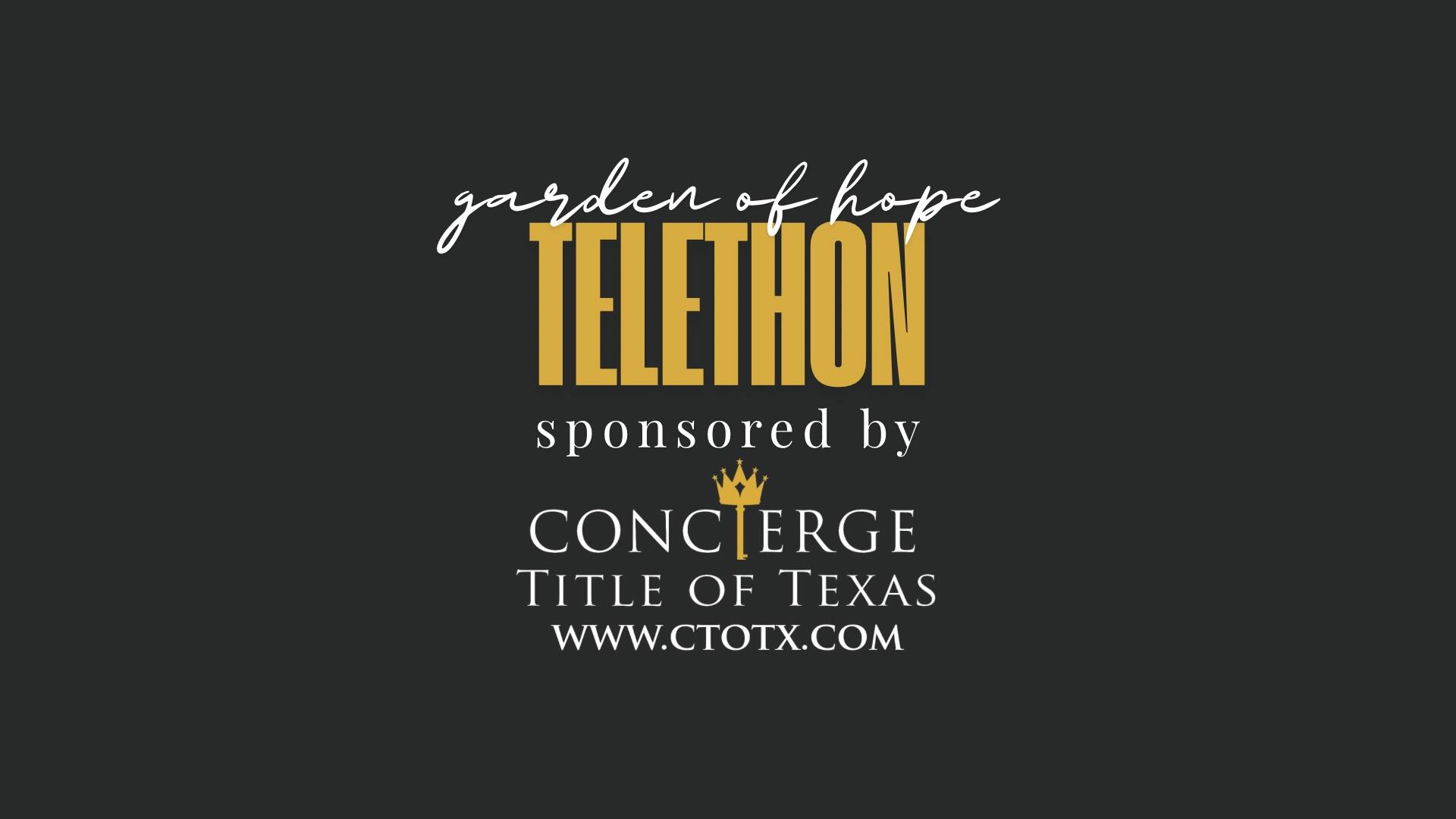 Campaign cover image for Garden of Hope Telethon