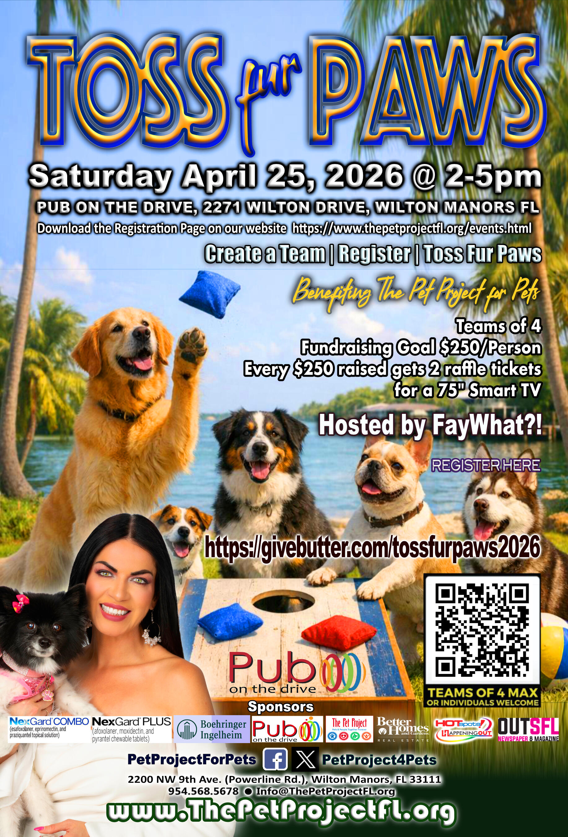 Campaign cover image for Toss Fur Paws 2026