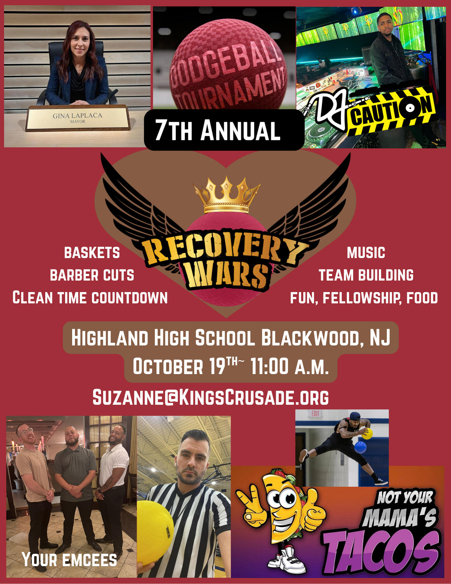 Campaign cover image for Recovery Wars Dodgeball!!