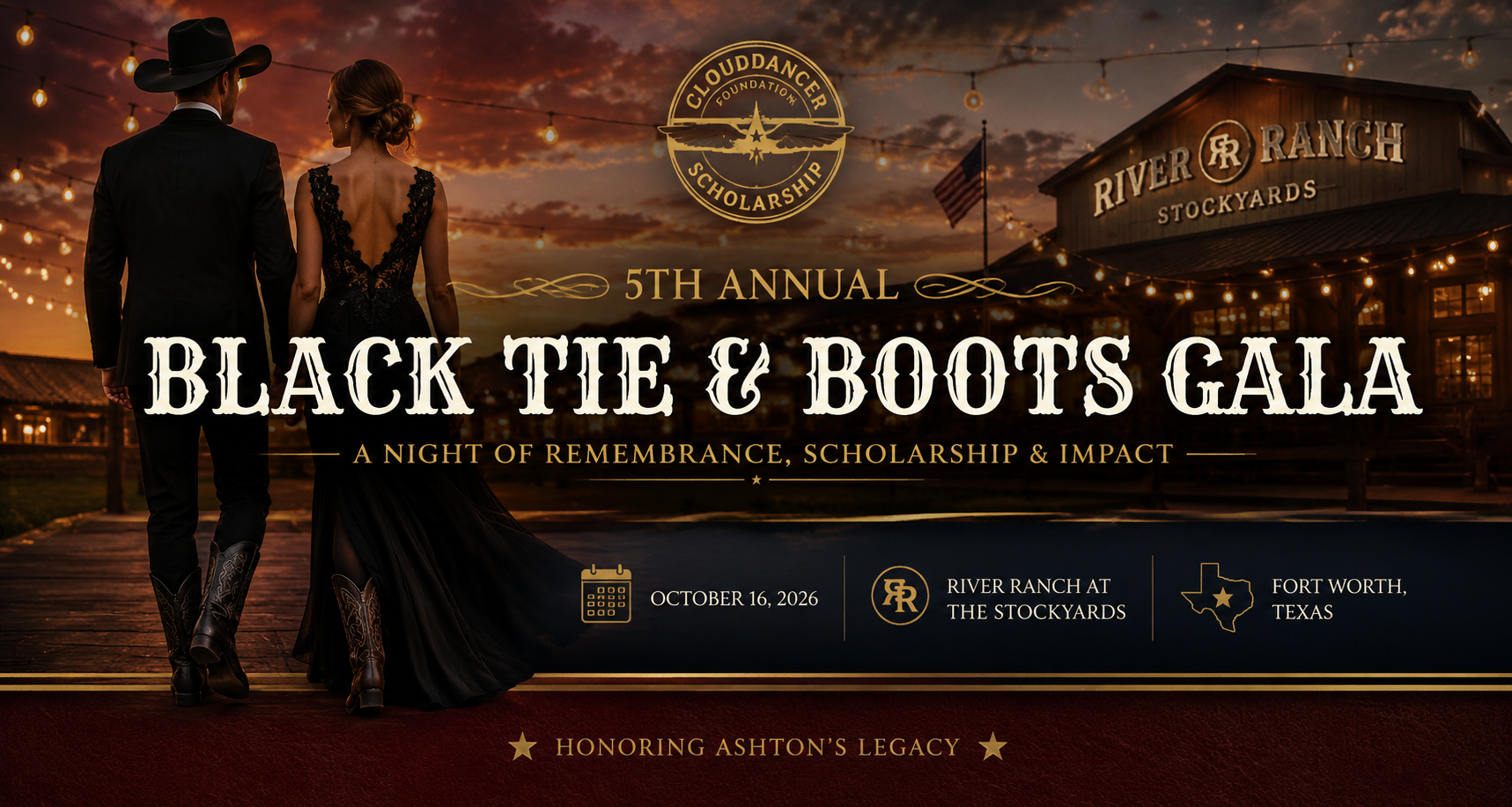 Campaign cover image for 2026 Black Tie & Boots Gala