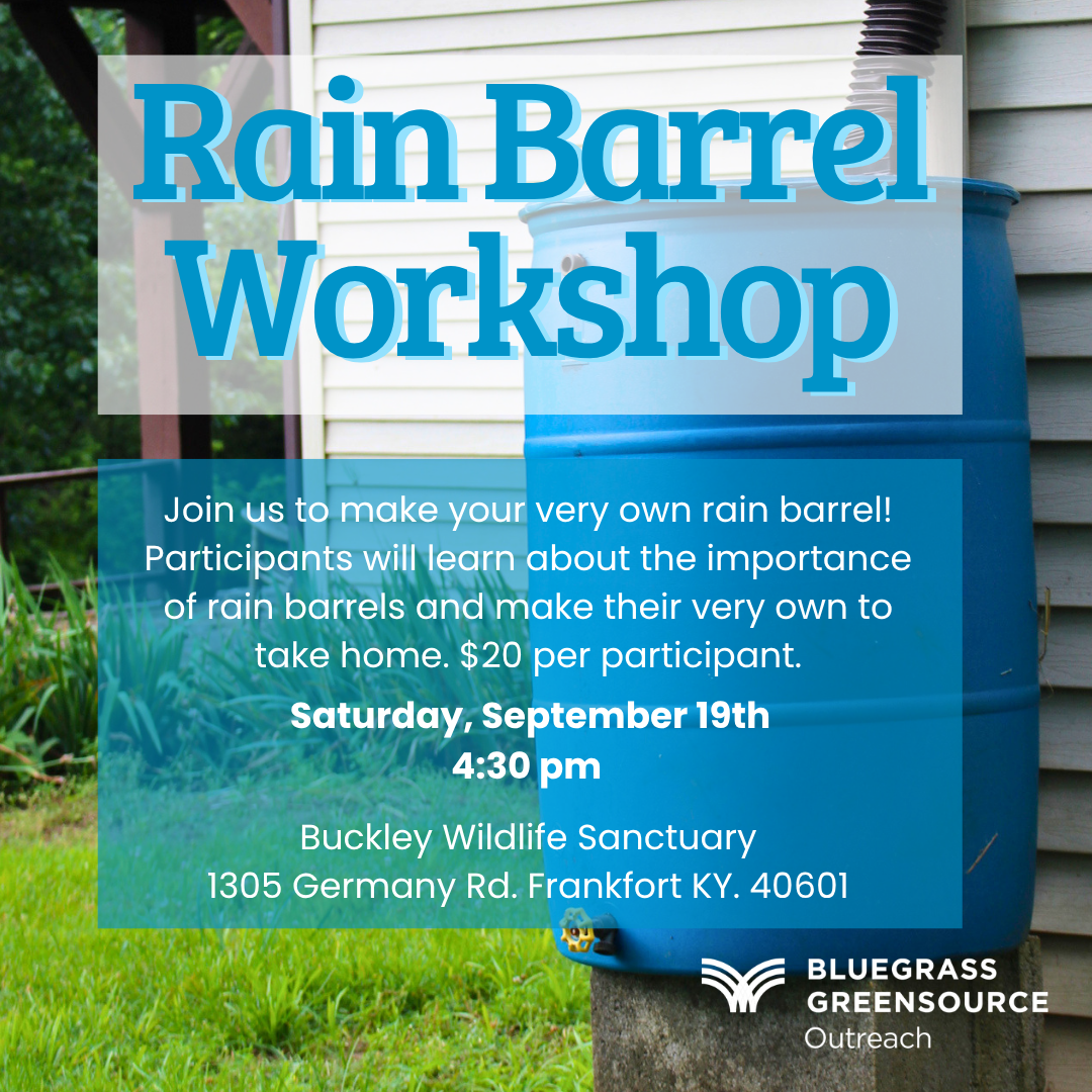 Campaign cover image for Greenfest Rain Barrel Workshop 2026