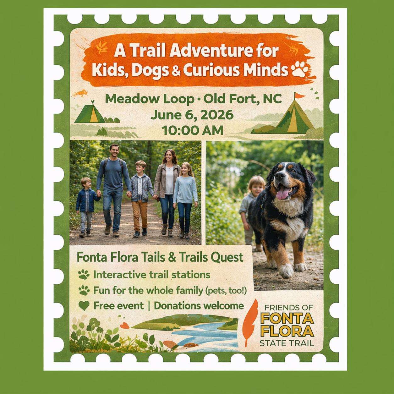 Campaign cover image for Fontal Flora Tails and Trails Quest Sponsorship