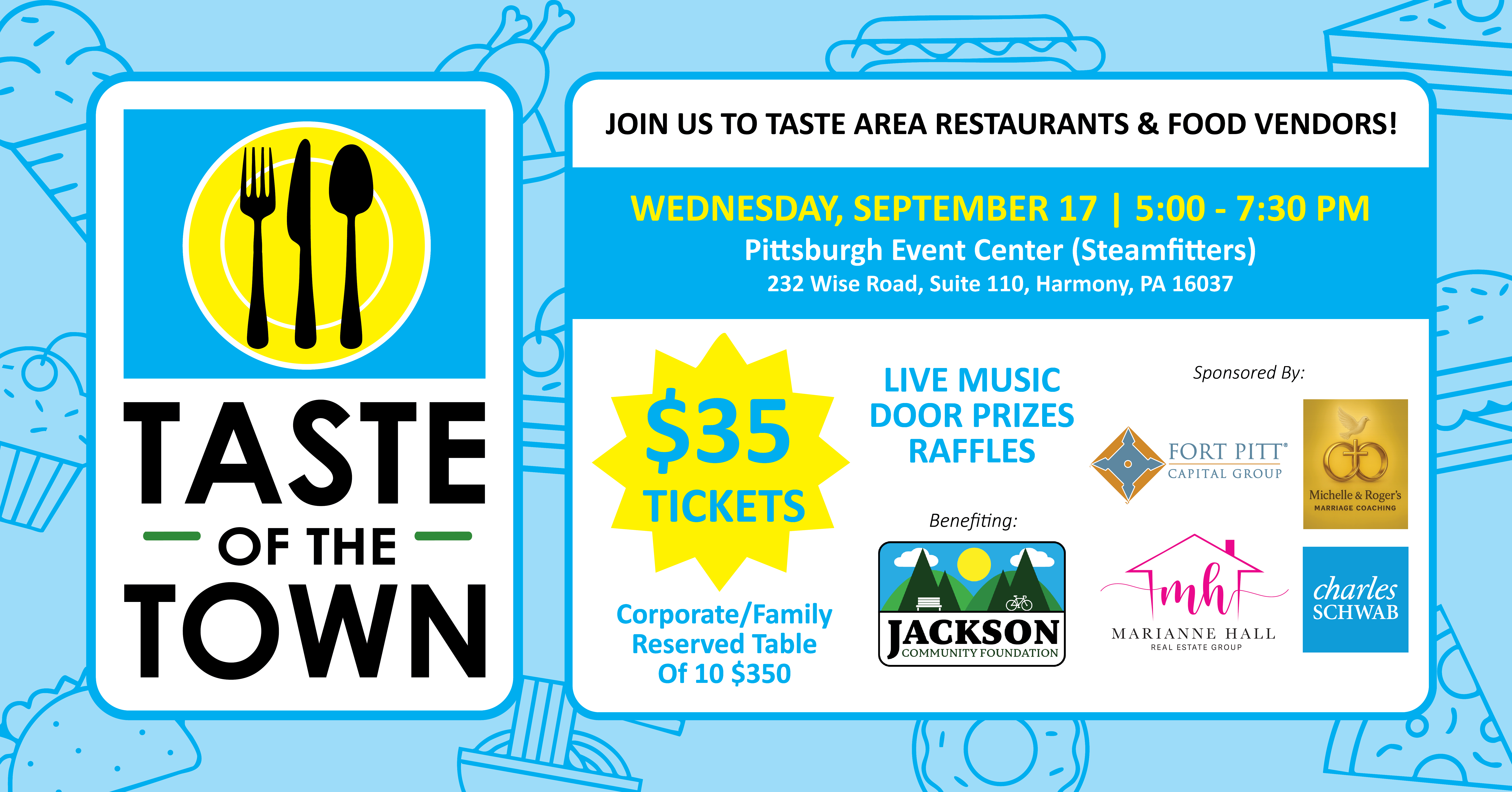 Campaign cover image for 2025 Taste of the Town