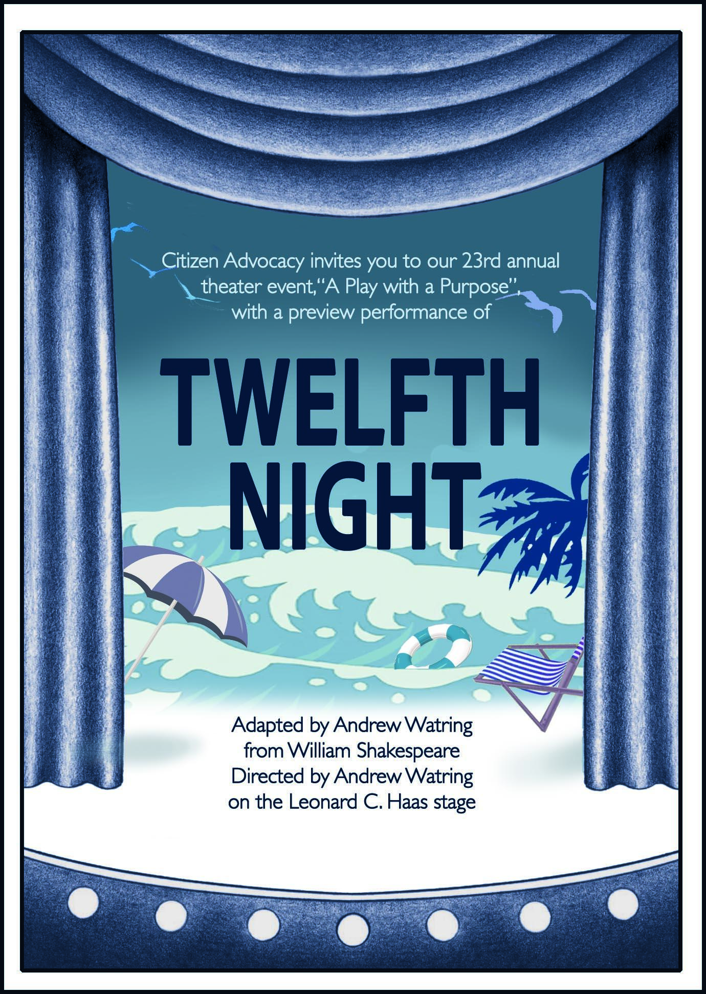 Campaign cover image for 23rd Annual A Play With A Purpose Theater Event