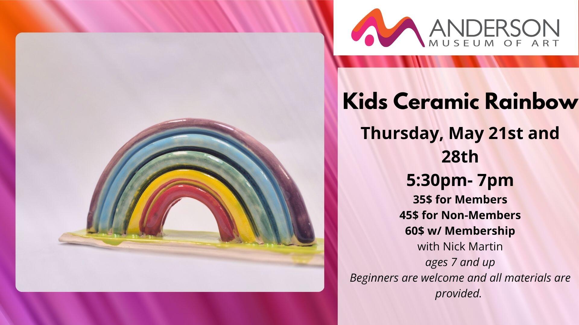 Campaign cover image for Kids Ceramic Rainbow
