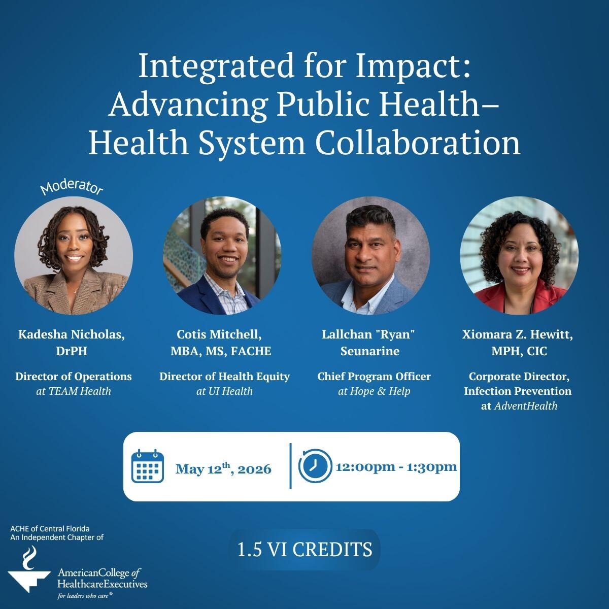 Campaign cover image for V051226 Integrated for Impact: Advancing Public Health–Health System Collaboration
