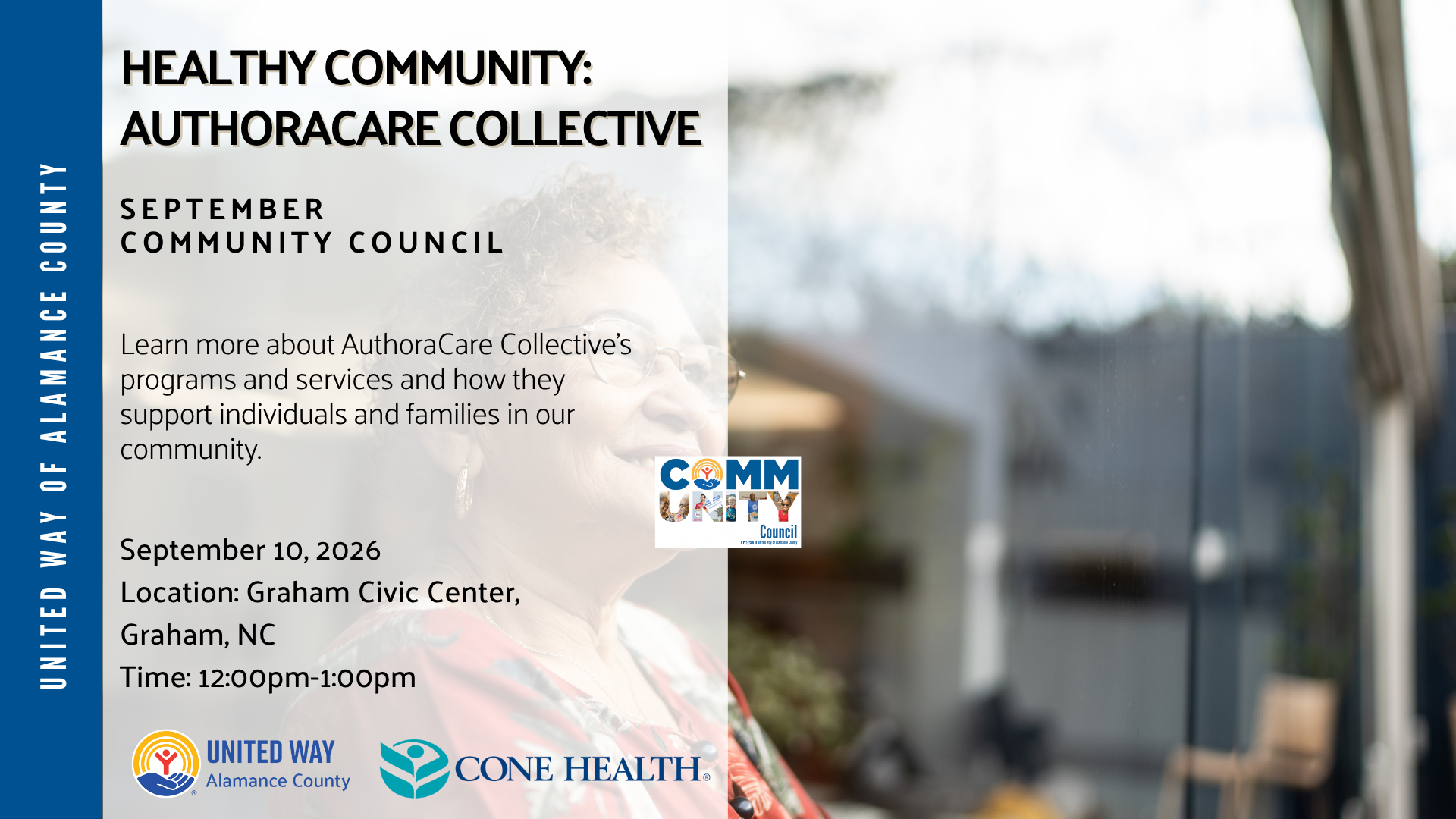 Campaign cover image for September Community Council