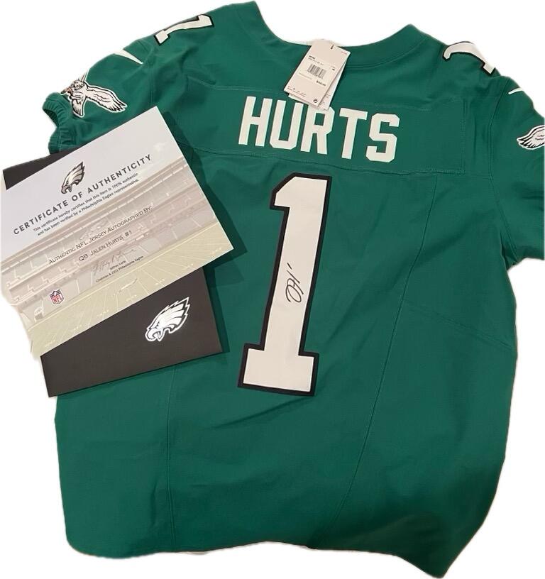 Campaign cover image for Jalen Hurts Autographed Jersey