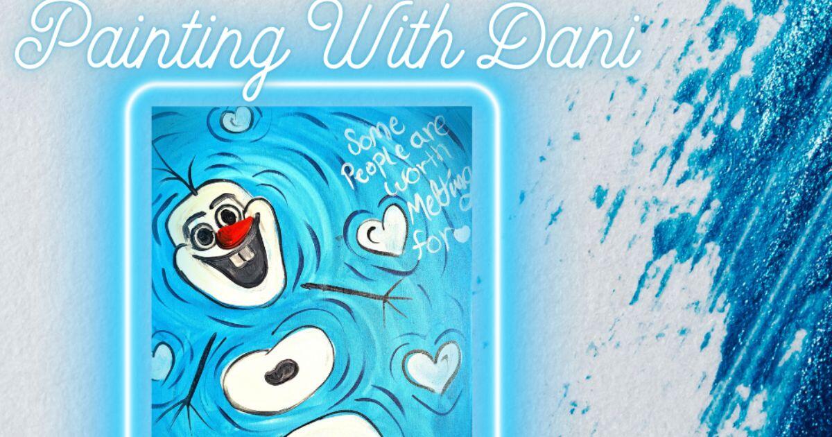 Campaign cover image for Painting with Dani: February Painting Class