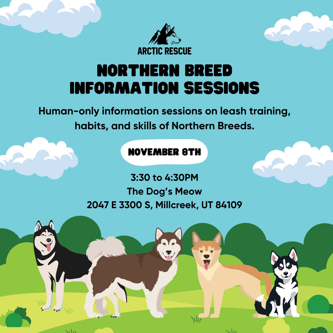 Campaign cover image for November Northern Breed Information Session