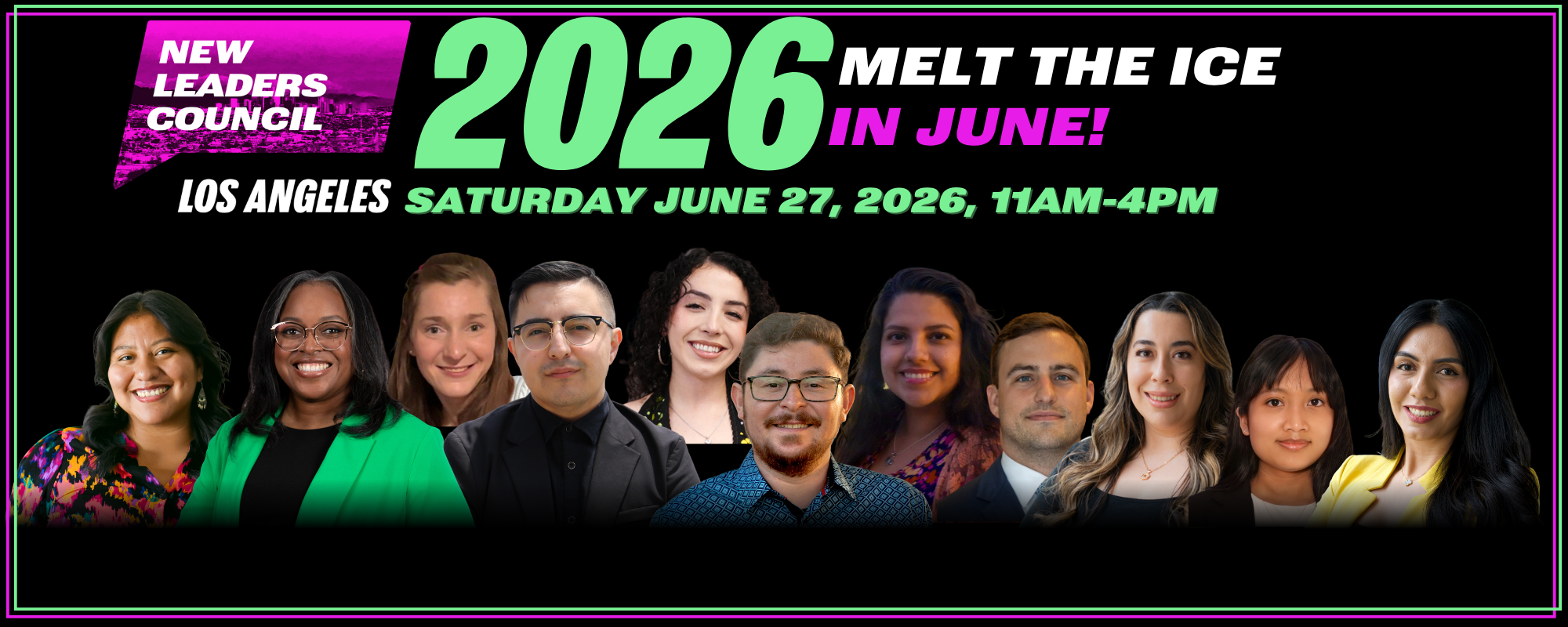 Campaign cover image for 2026 NLC Los Angeles - Melt the ICE in June!