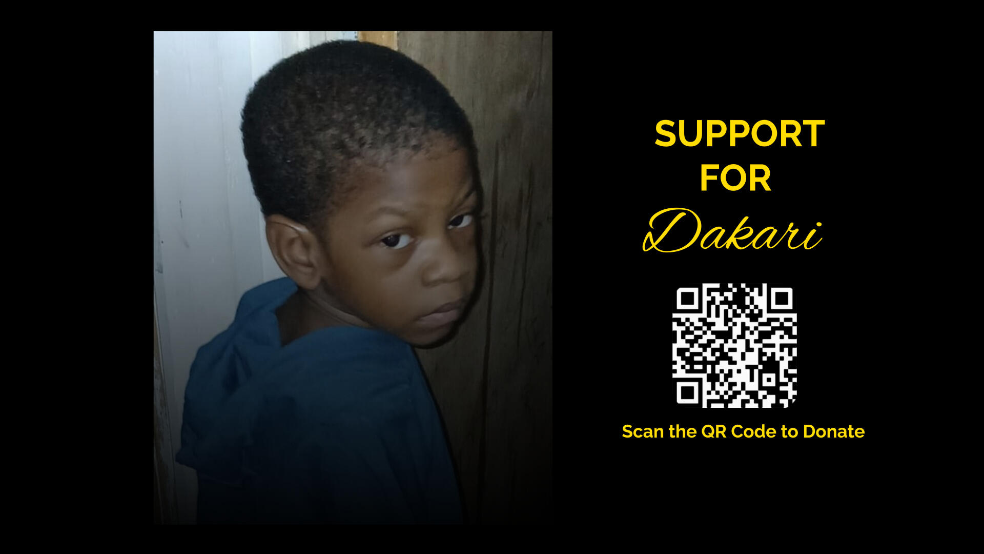 Campaign cover image for Dakari’s Journey: Help a Little Boy Find His Voice