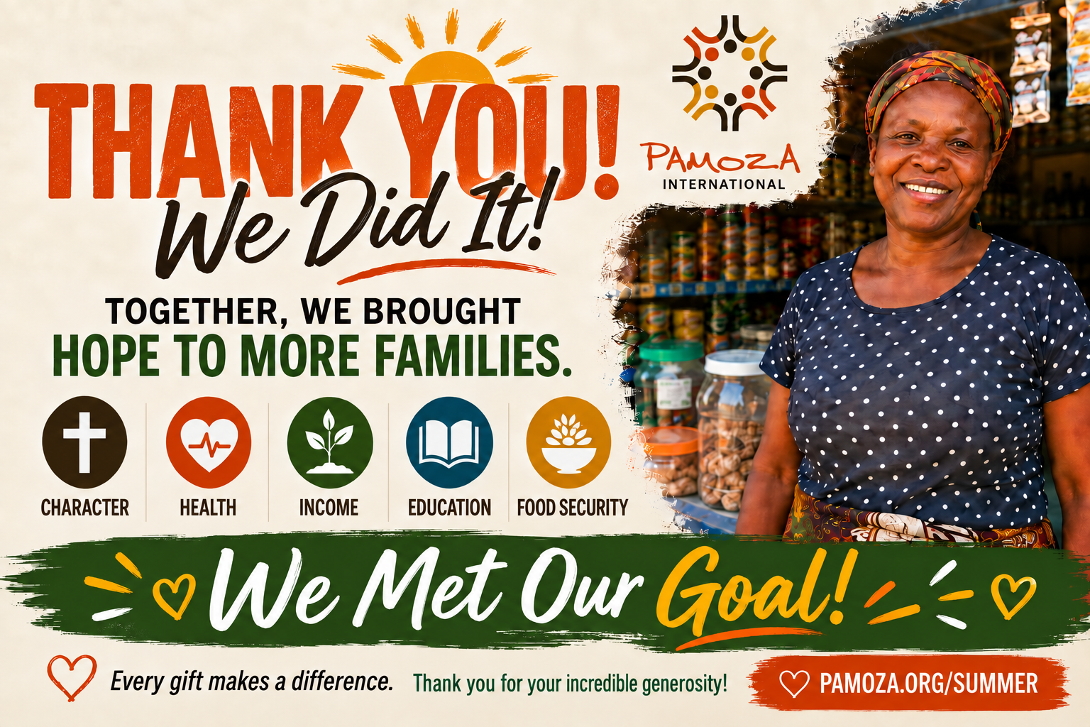 Campaign cover image for Summer Appeal