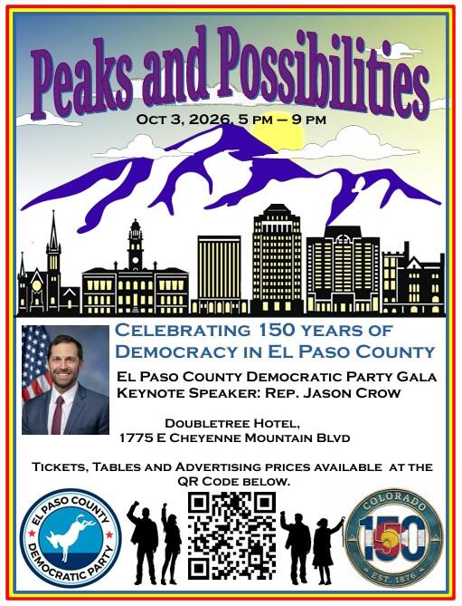Campaign cover image for 2026 El Paso County Democratic Party Annual Gala