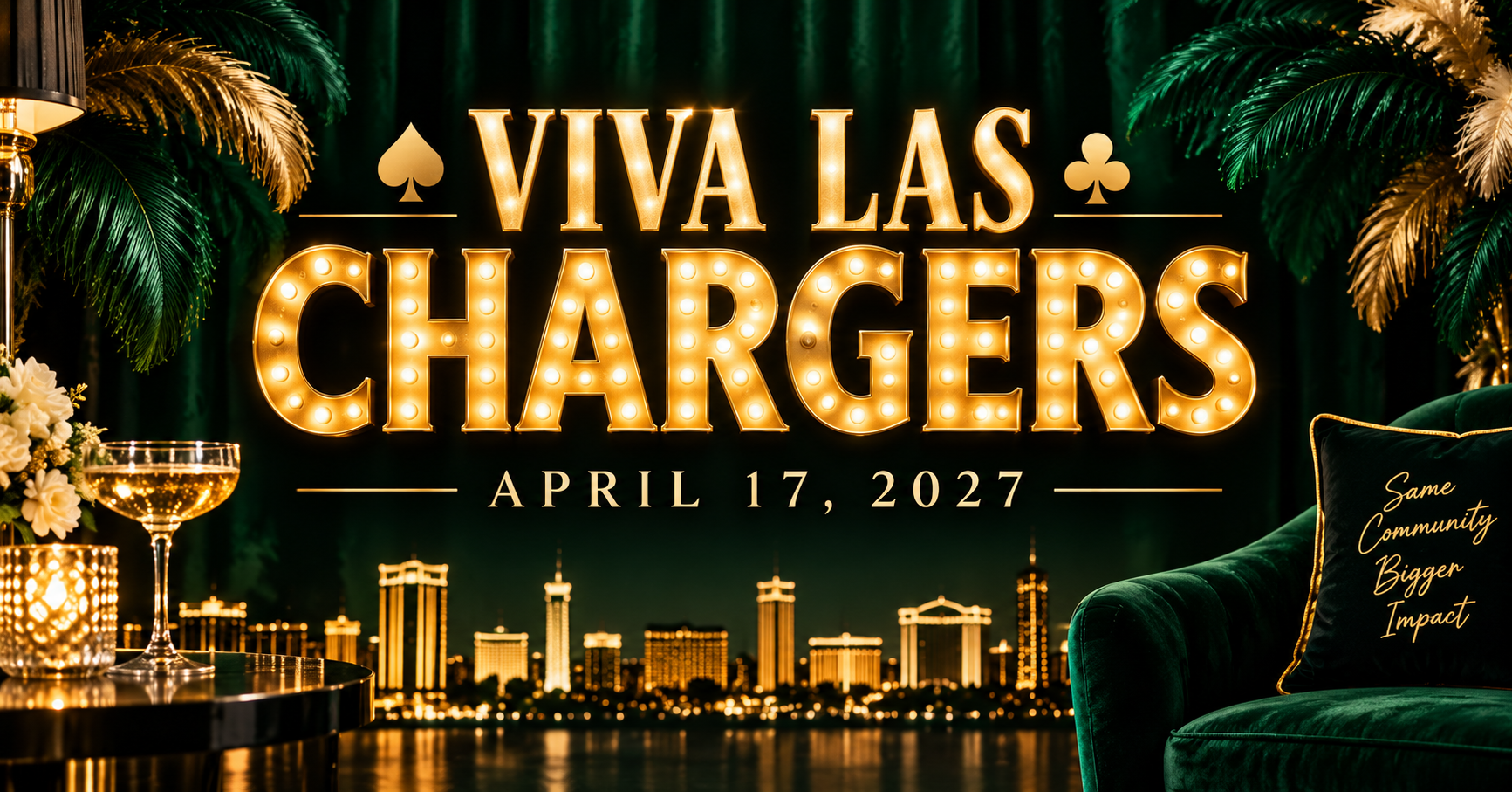Campaign cover image for Viva Las Chargers - 2027 GGBC Auction