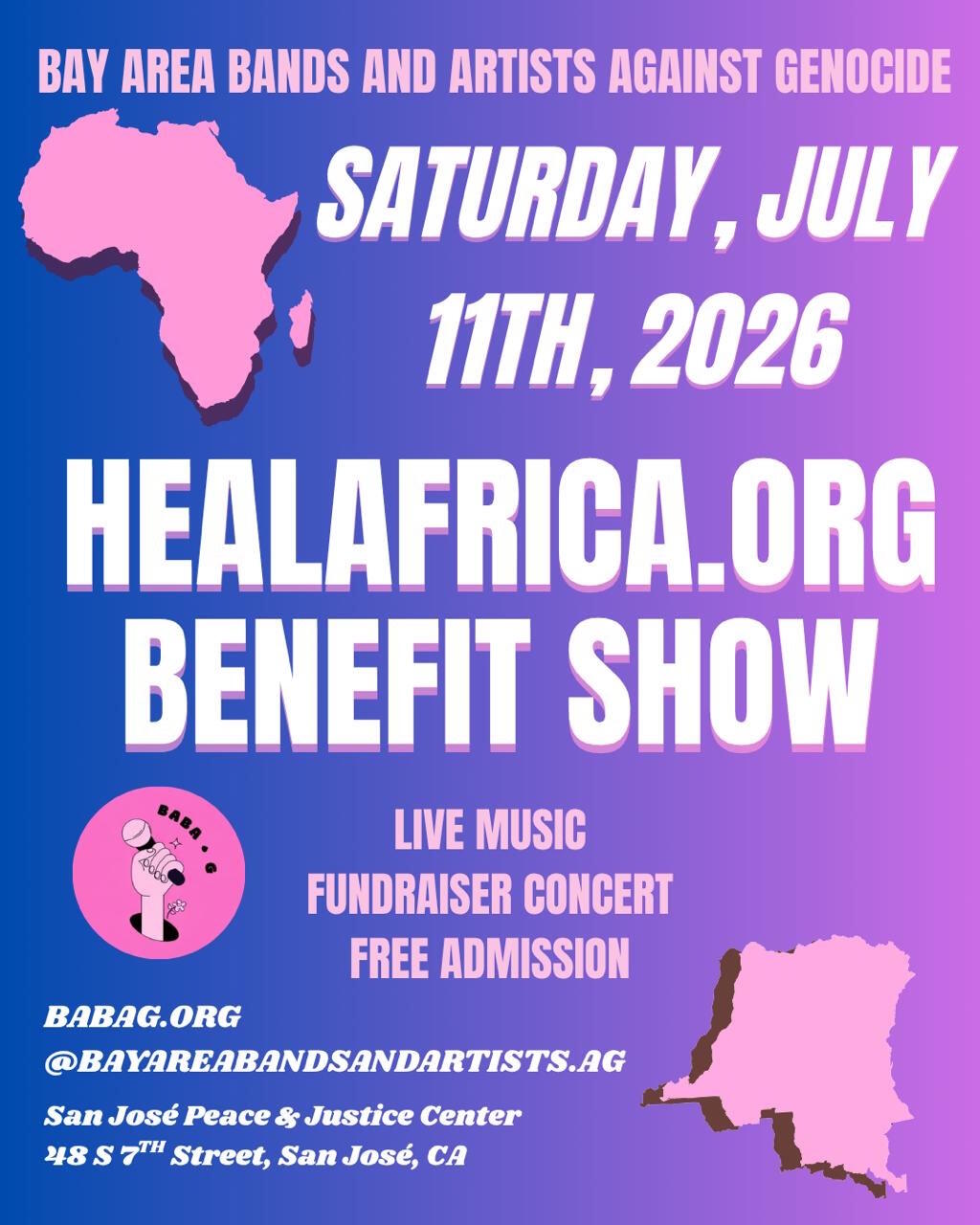 Campaign cover image for Baba-G presents a Fundraiser for Heal Africa