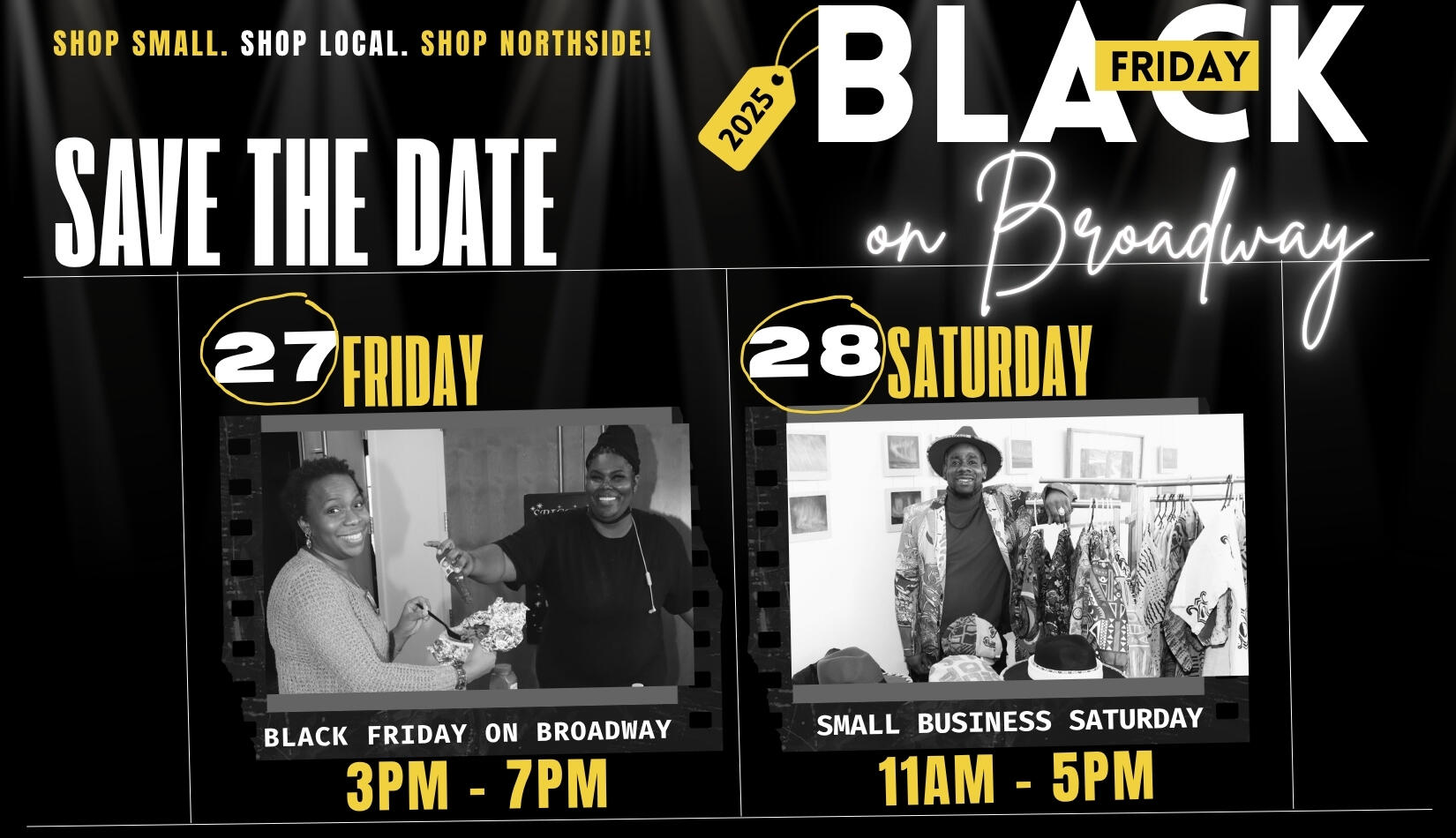 Campaign cover image for 2026 Black Friday on Broadway Vendor Registration