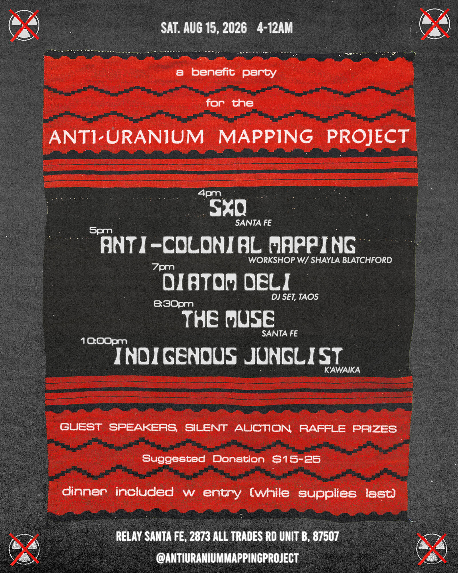 Campaign cover image for Anti-Uranium Mapping Project Fundraiser at RELAY - Counter Mapping for Environmental Justice