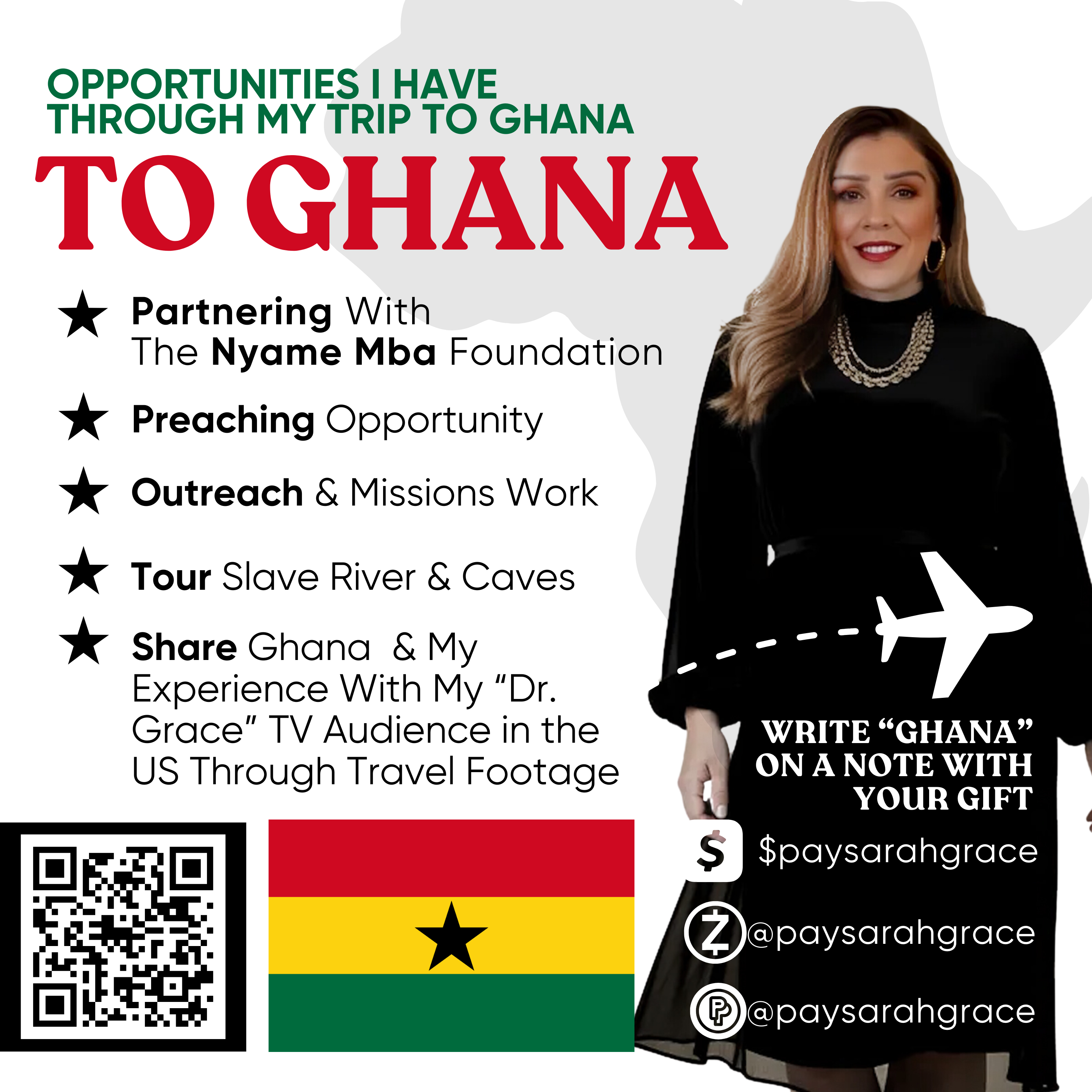 Campaign cover image for Send Dr. Grace To Ghana