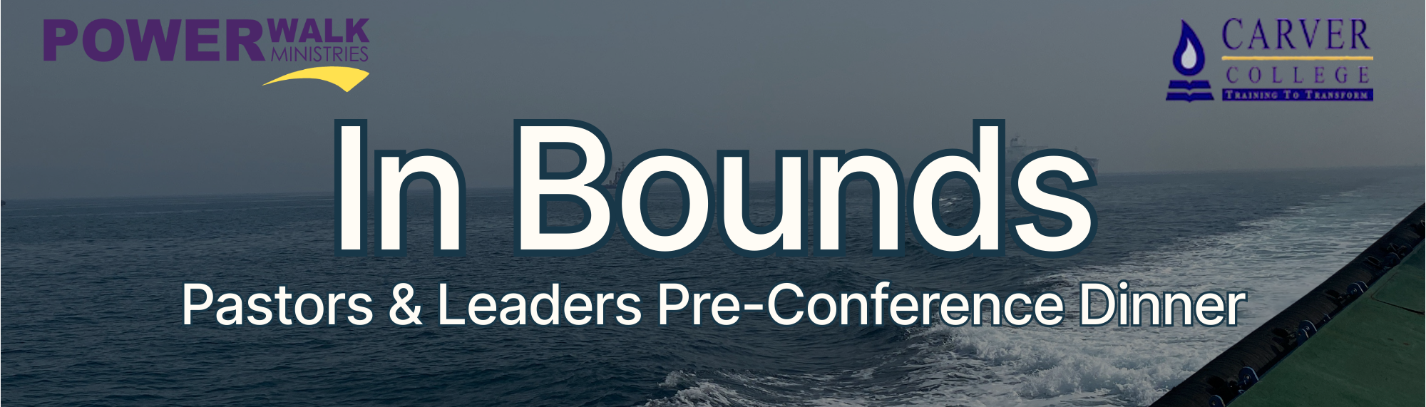 Campaign cover image for In Bounds Pastors & Leaders Pre-Conference Dinner
