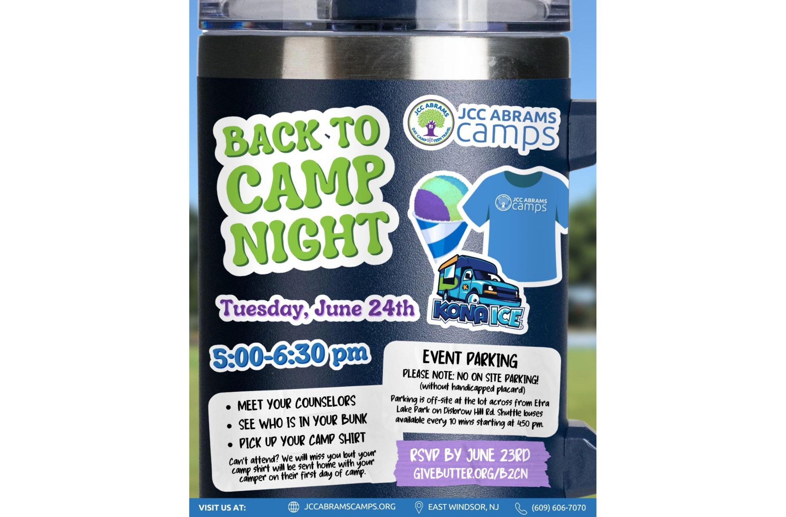 Campaign cover image for Back To Camp Night