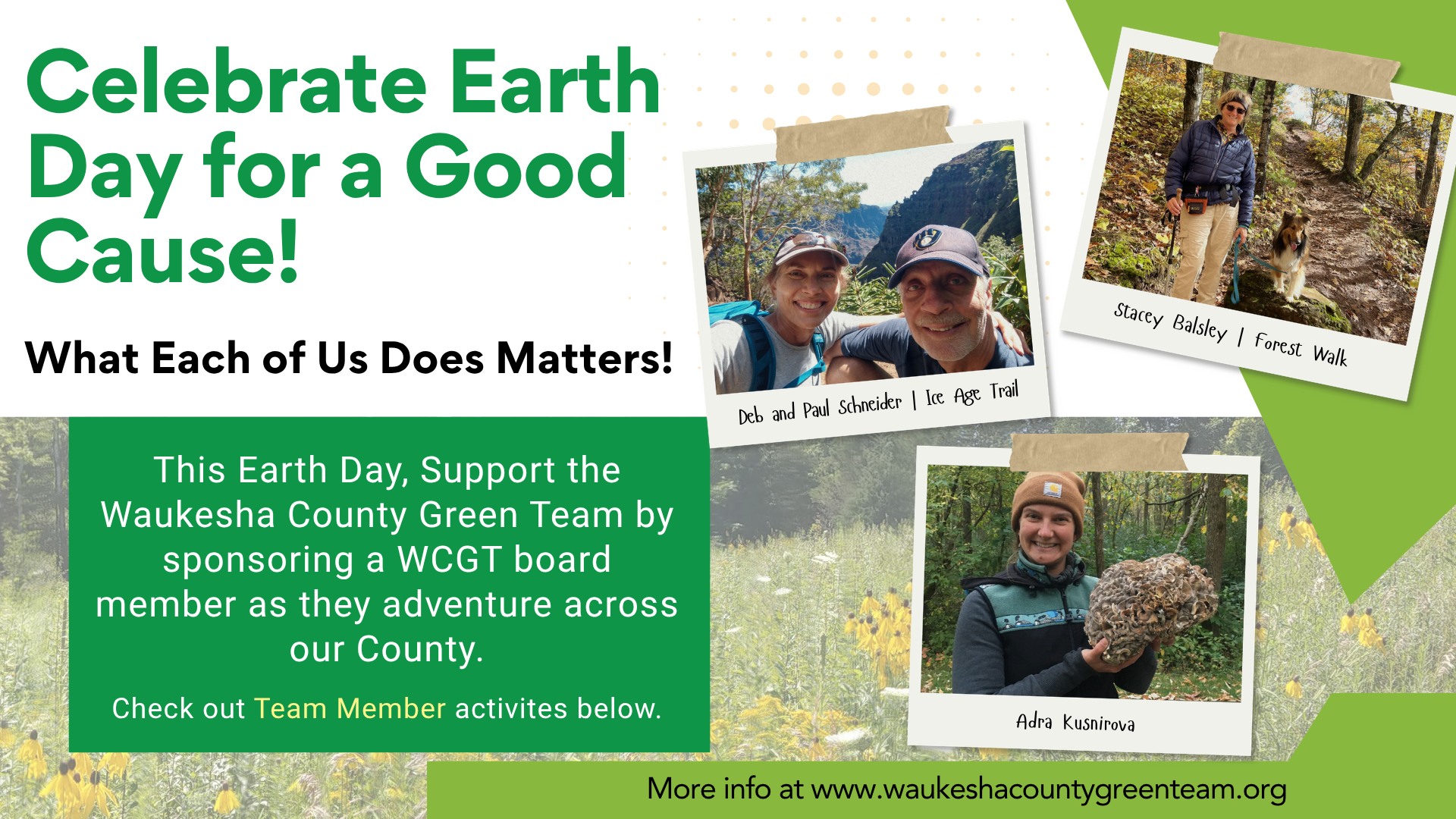 Campaign cover image for Celebrate Earth Day for a Good Cause!