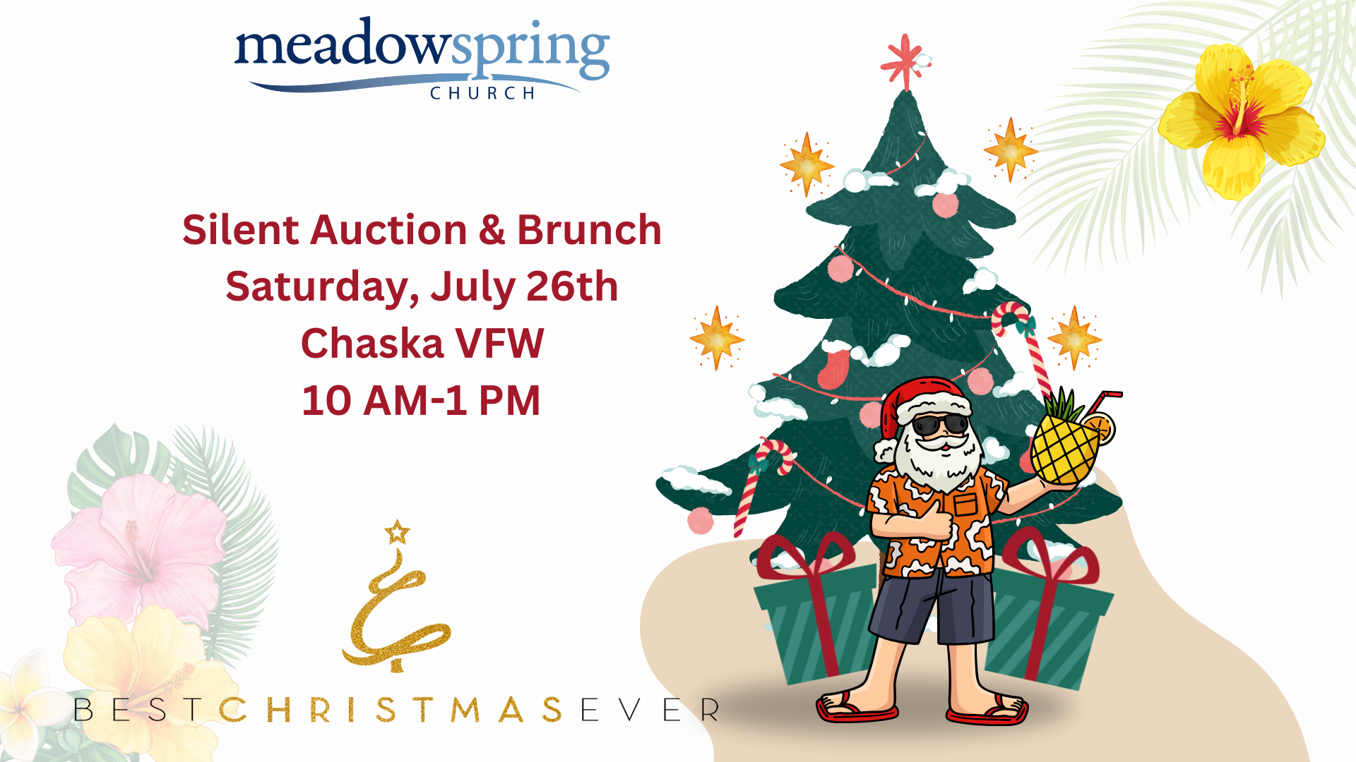 Campaign cover image for Meadow Spring Church Presents BCE Silent Auction and Brunch
